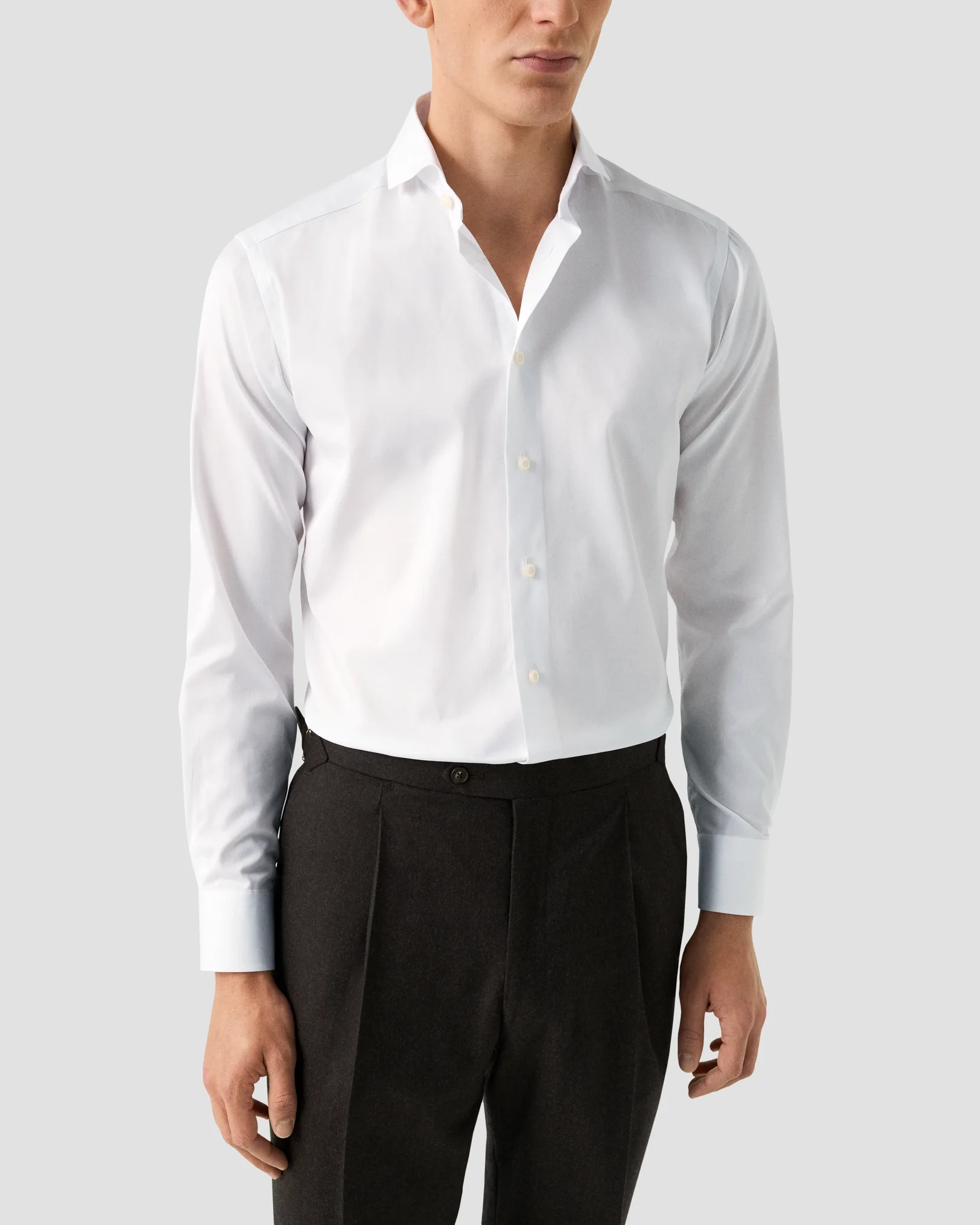 Eton - White Signature Twill Shirt