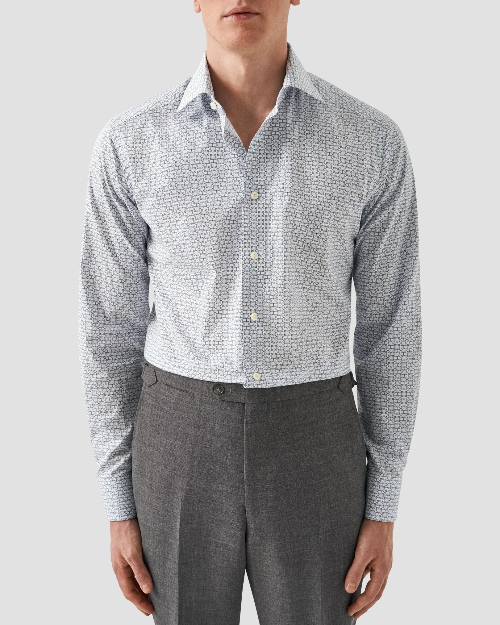 Eton - mid size geometric shirt