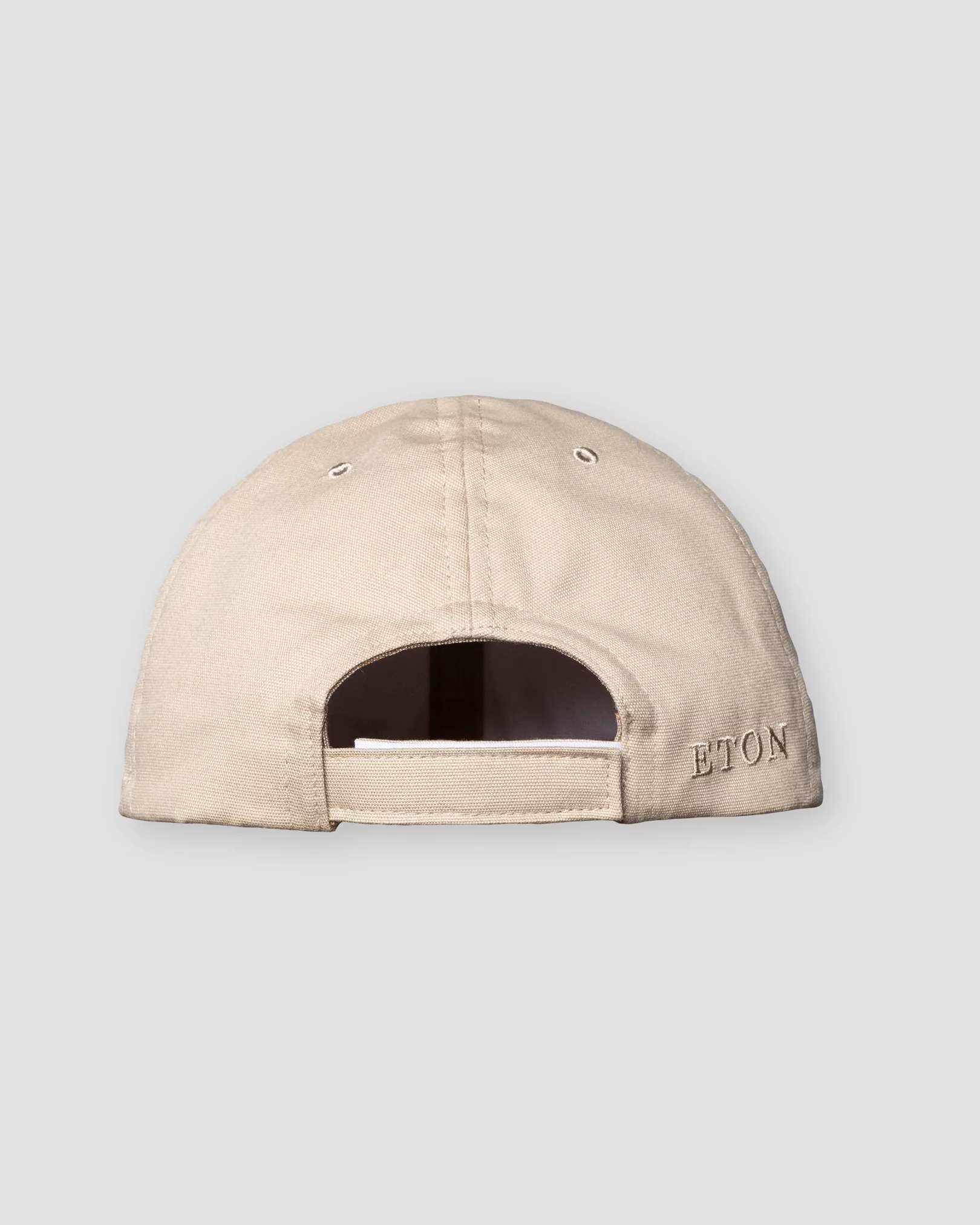 Eton - brown cotton baseball cap