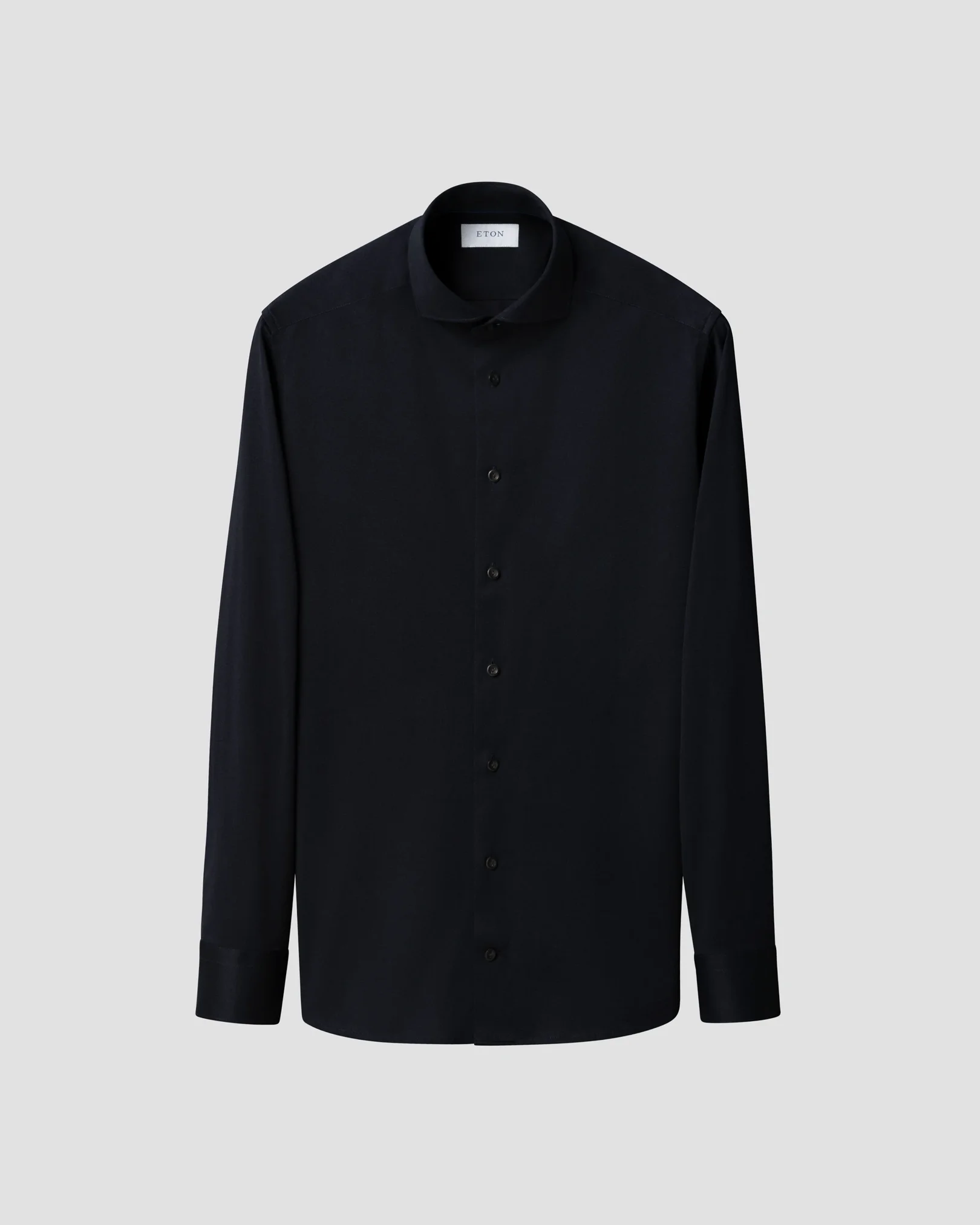 Eton - solid jersey shirt