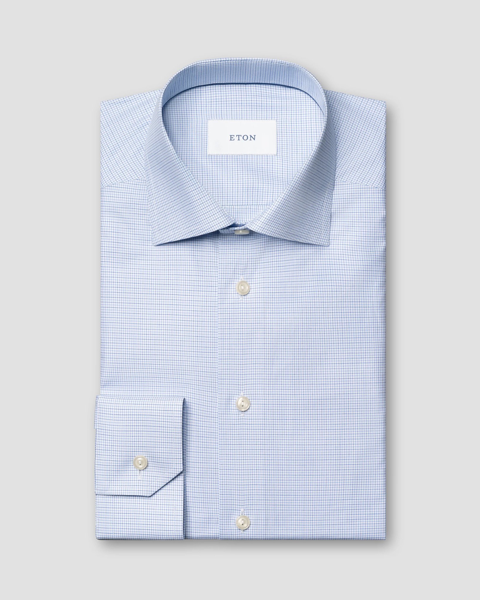 Eton - Check Fine Twill Shirt