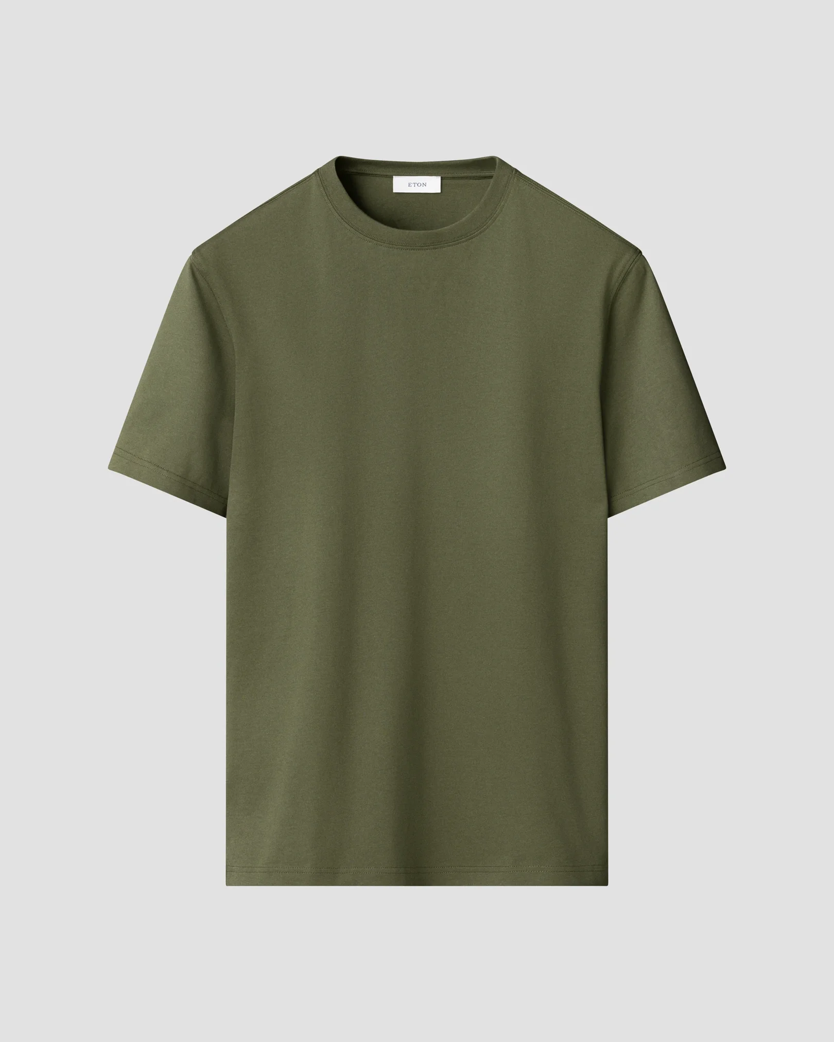 Eton - light green single jersey supima cotton t shirt