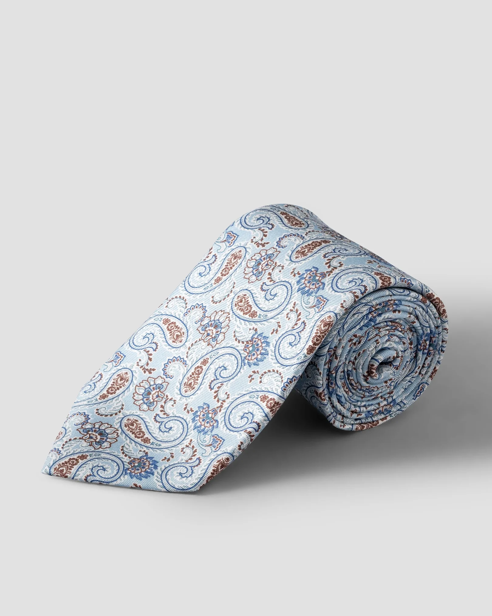 Eton - Paisley Printed Silk Tie