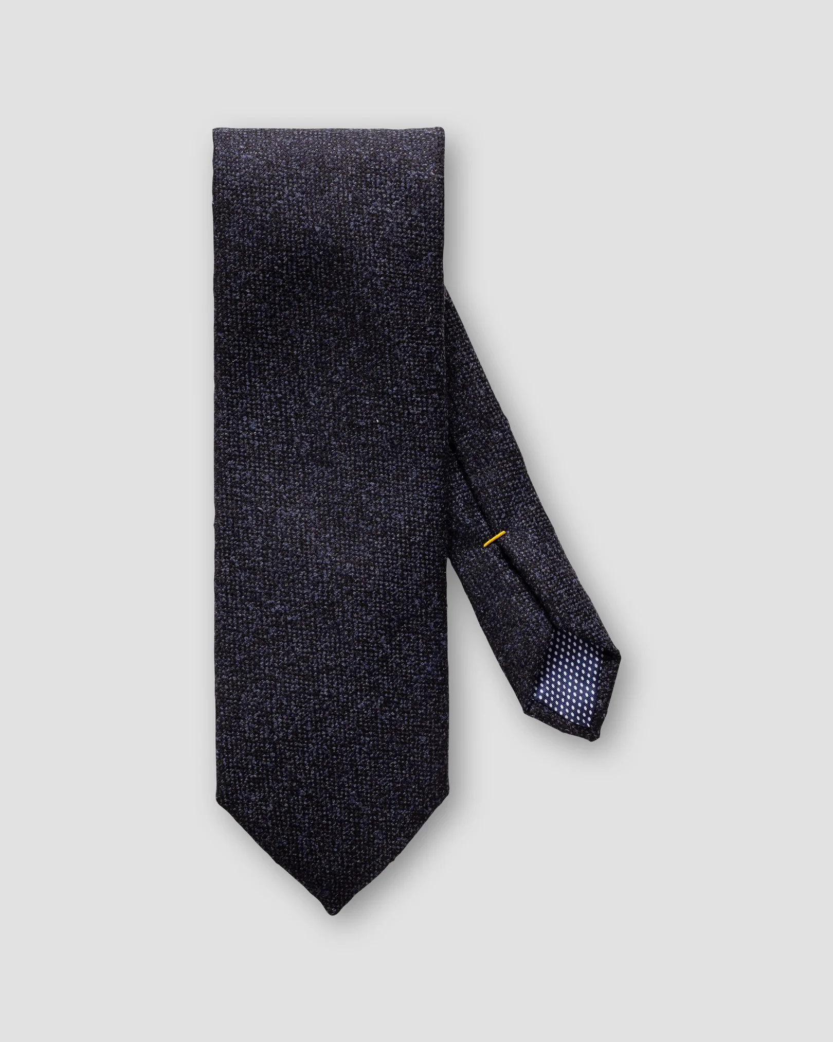 Eton - dark blue wool blend tie
