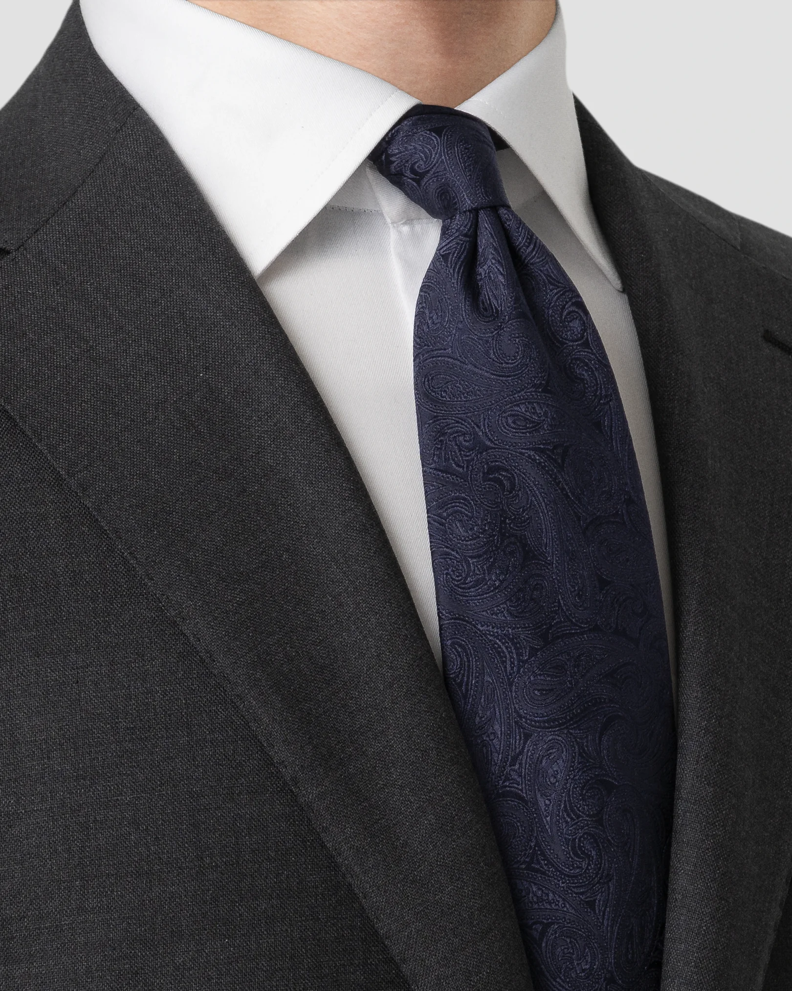 Eton - paisley woven silk tie