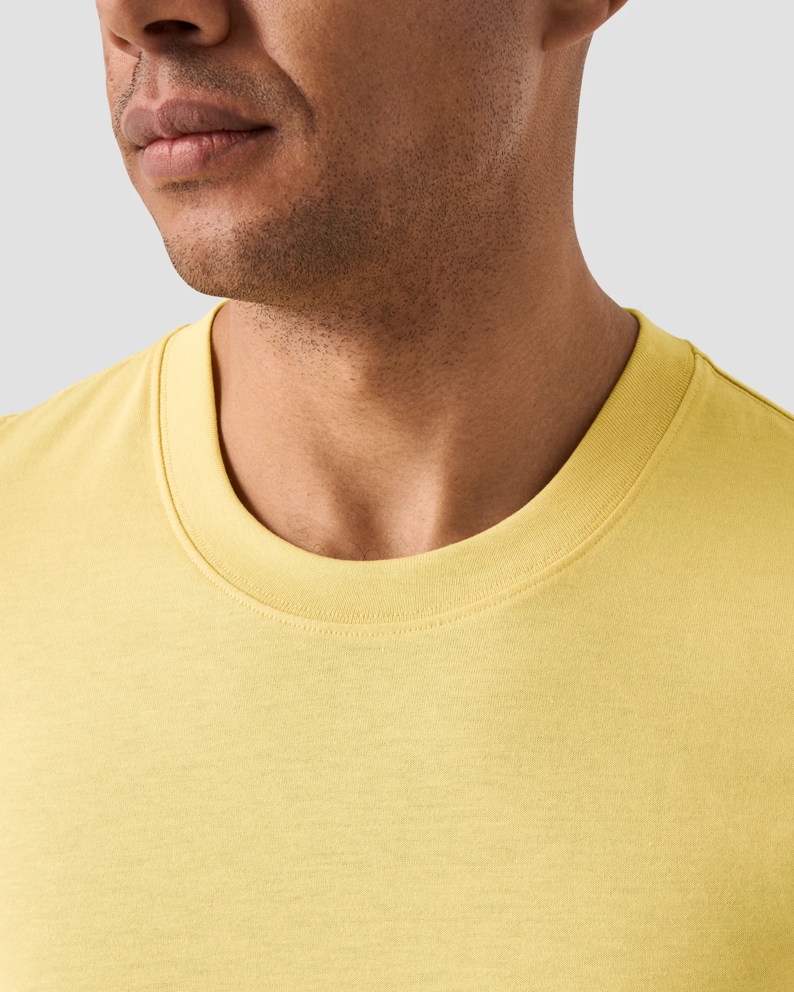 Eton - yellow single jersey supima cotton t shirt yellow single jersey supima cotton t shirt