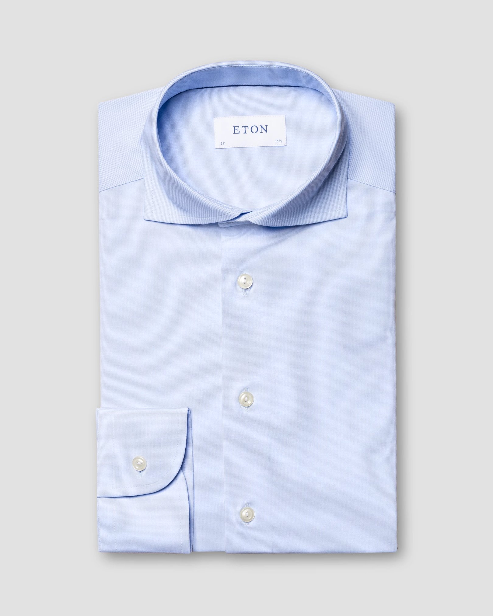 Eton - light blue two way stretch