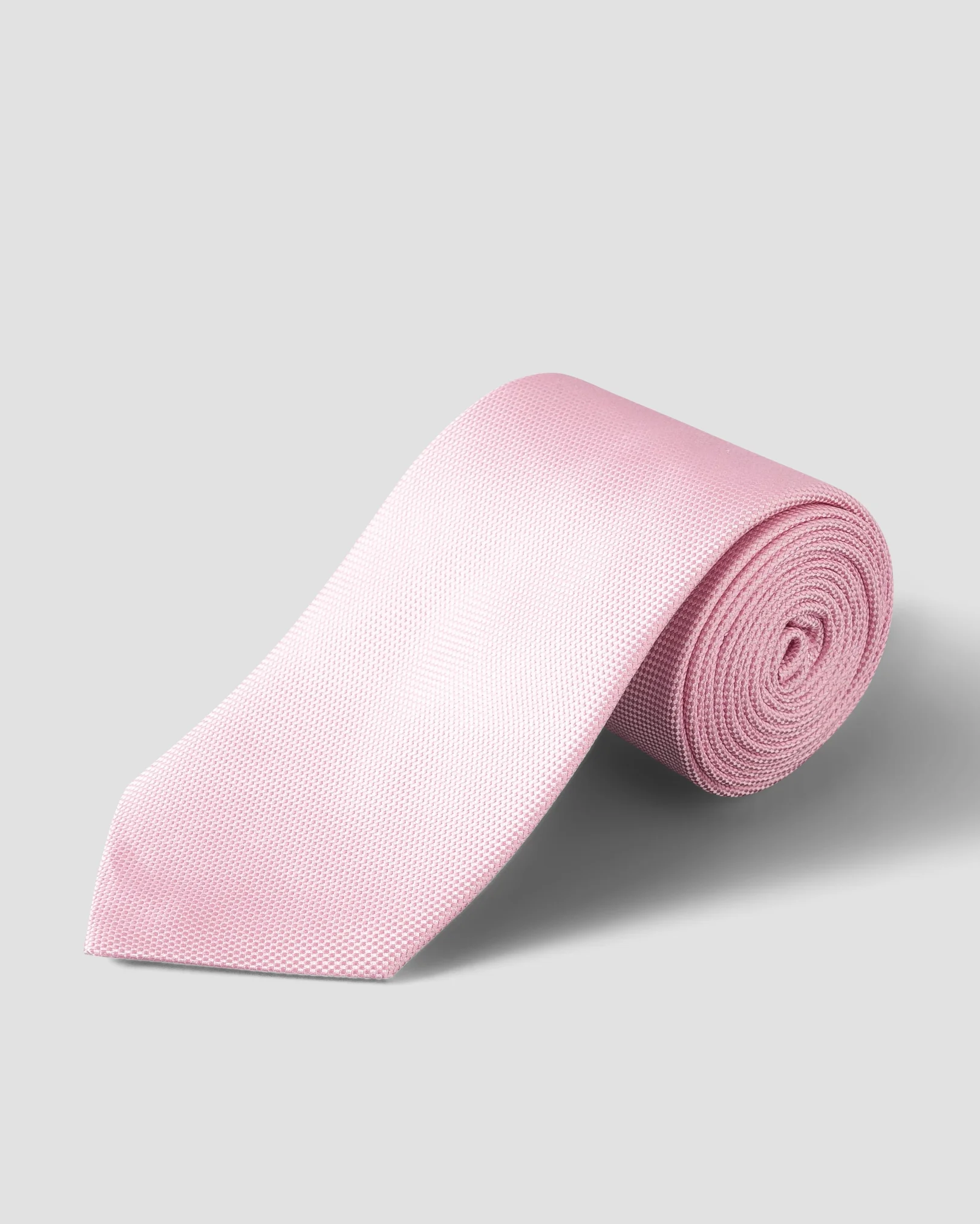 Eton - pink basket weave tie