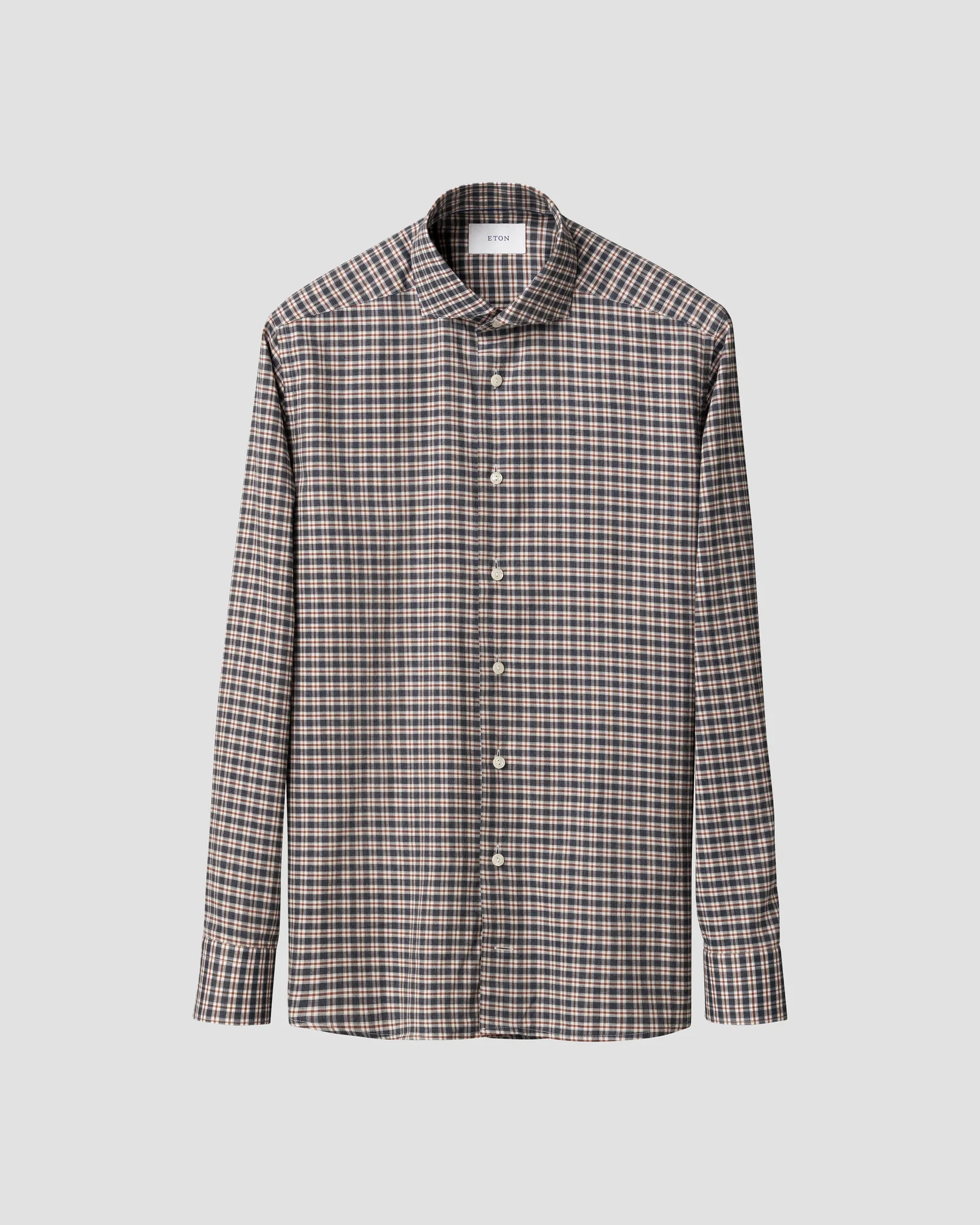 Eton - check signature flannel 256 shirt