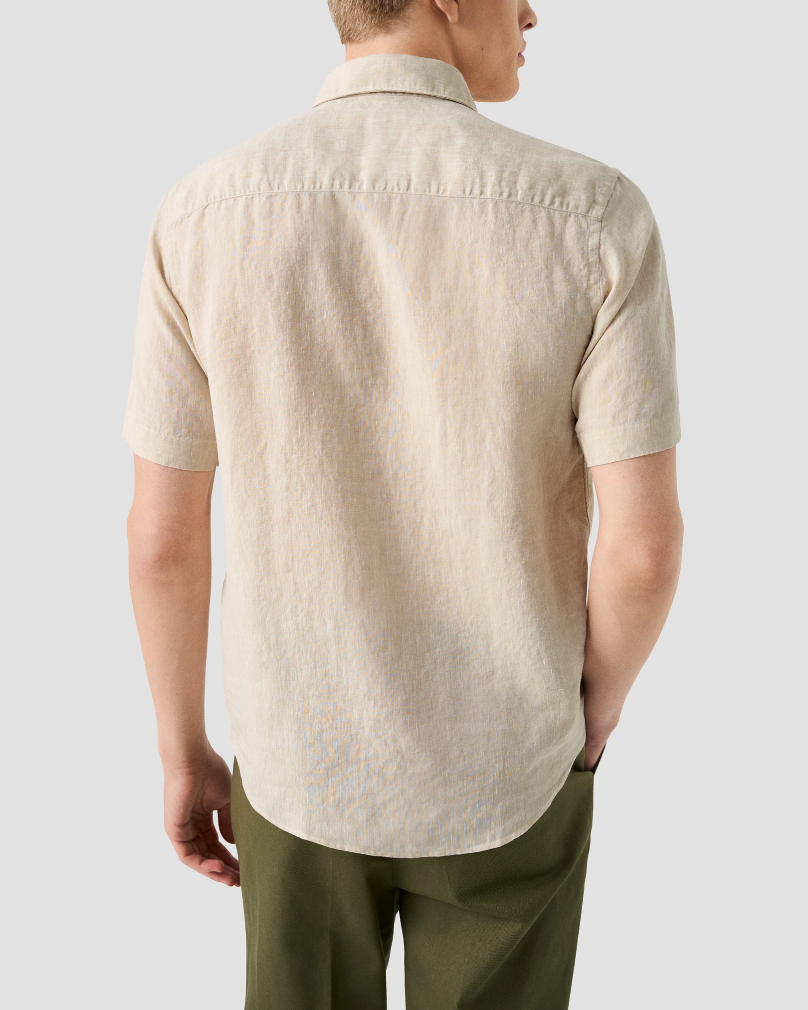 Eton - Short Sleeve Linen Shirt