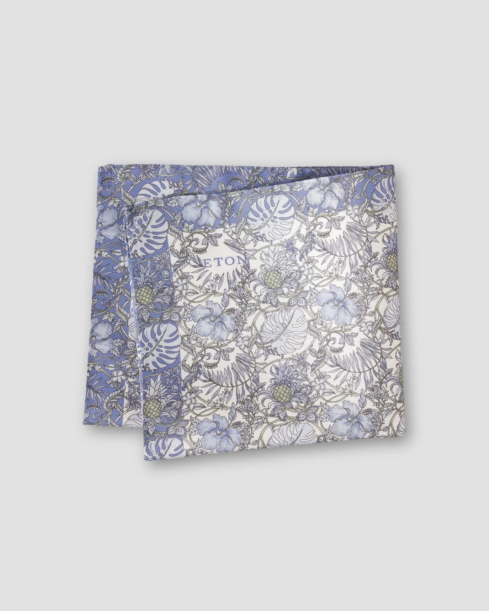 Eton - tropical oxford silk pocket square