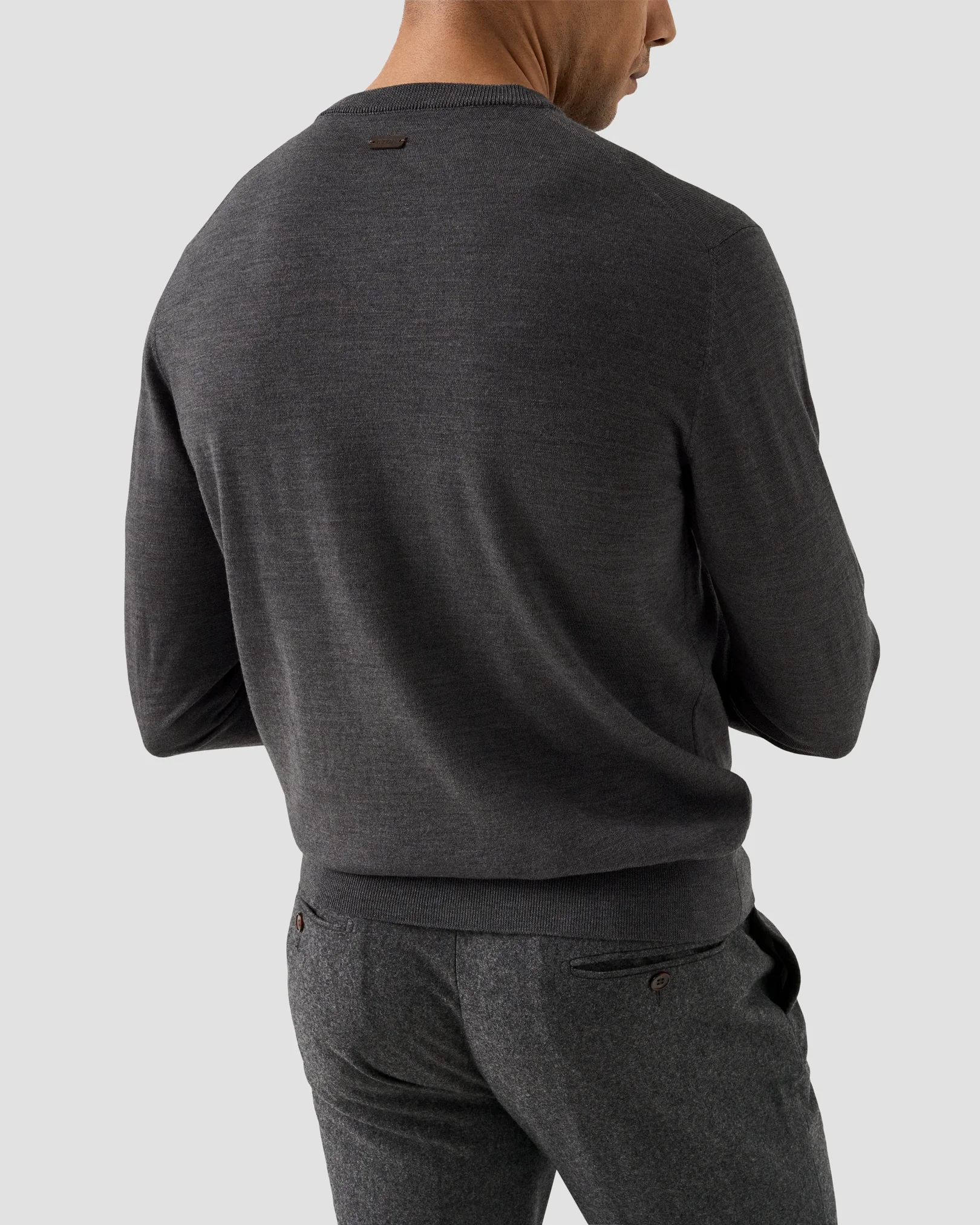 Eton - merino knit crew neck