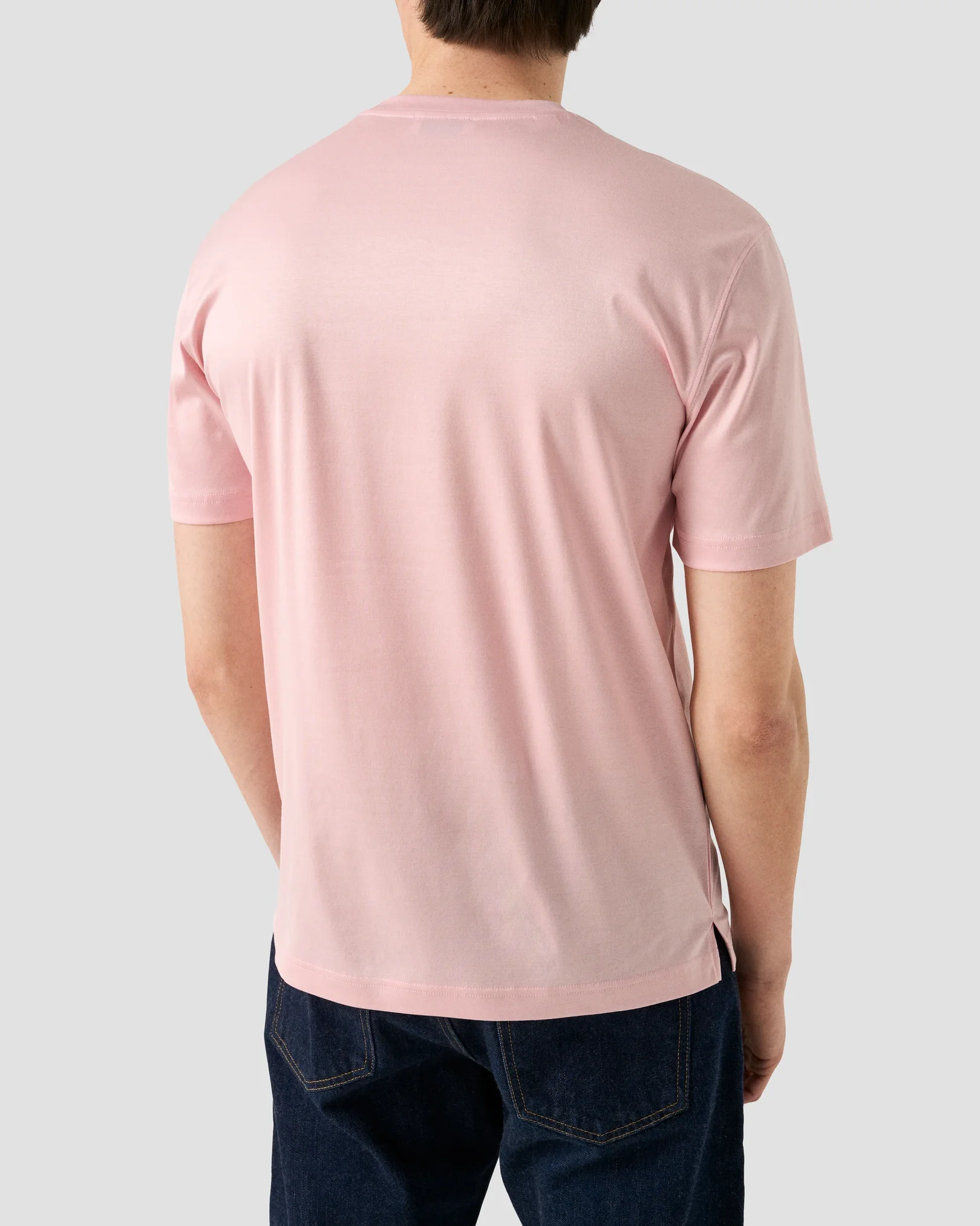 Eton - filo di scozia t shirt pink filo di scozia t shirt