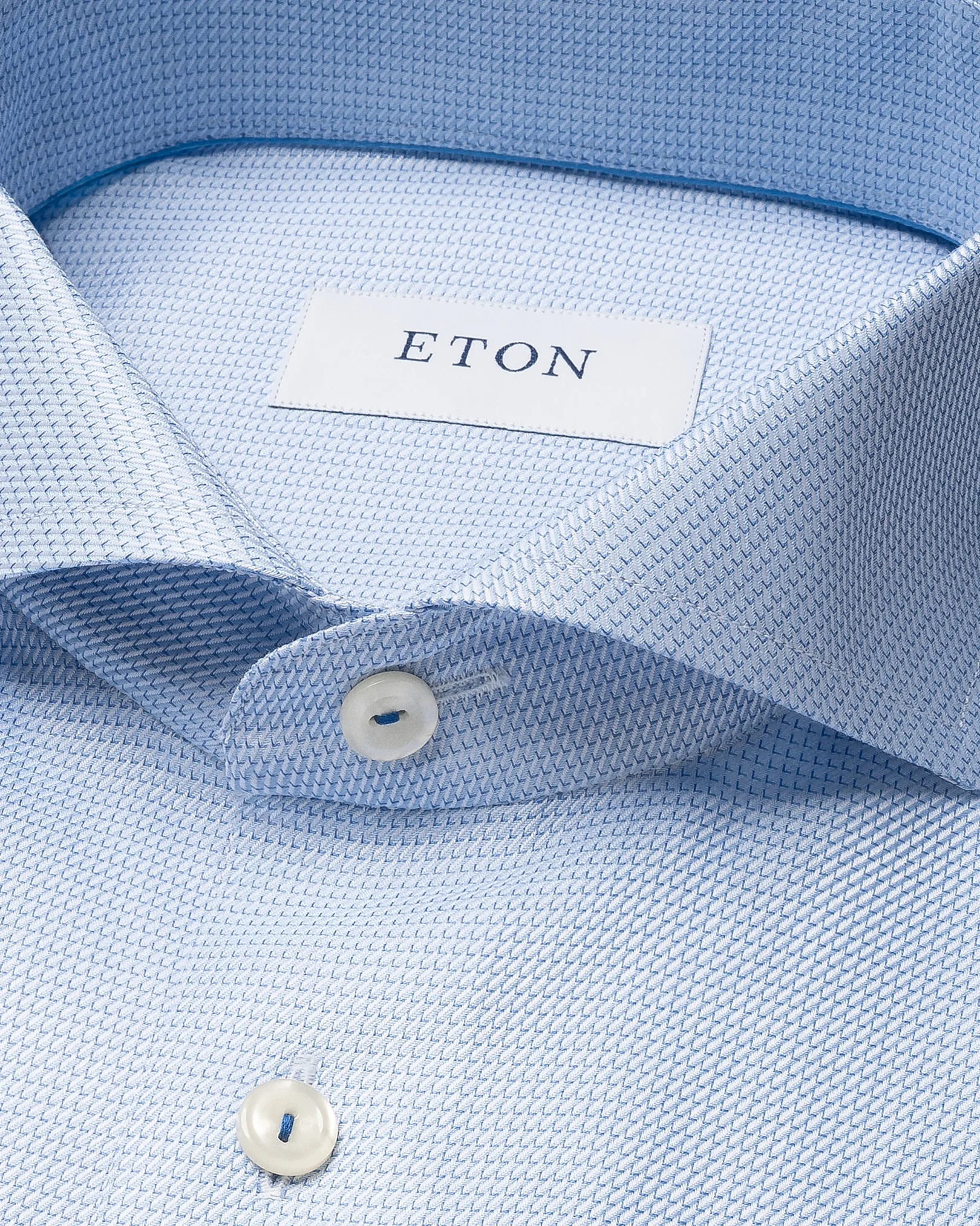 Eton - solid extreme cut away collar shirt