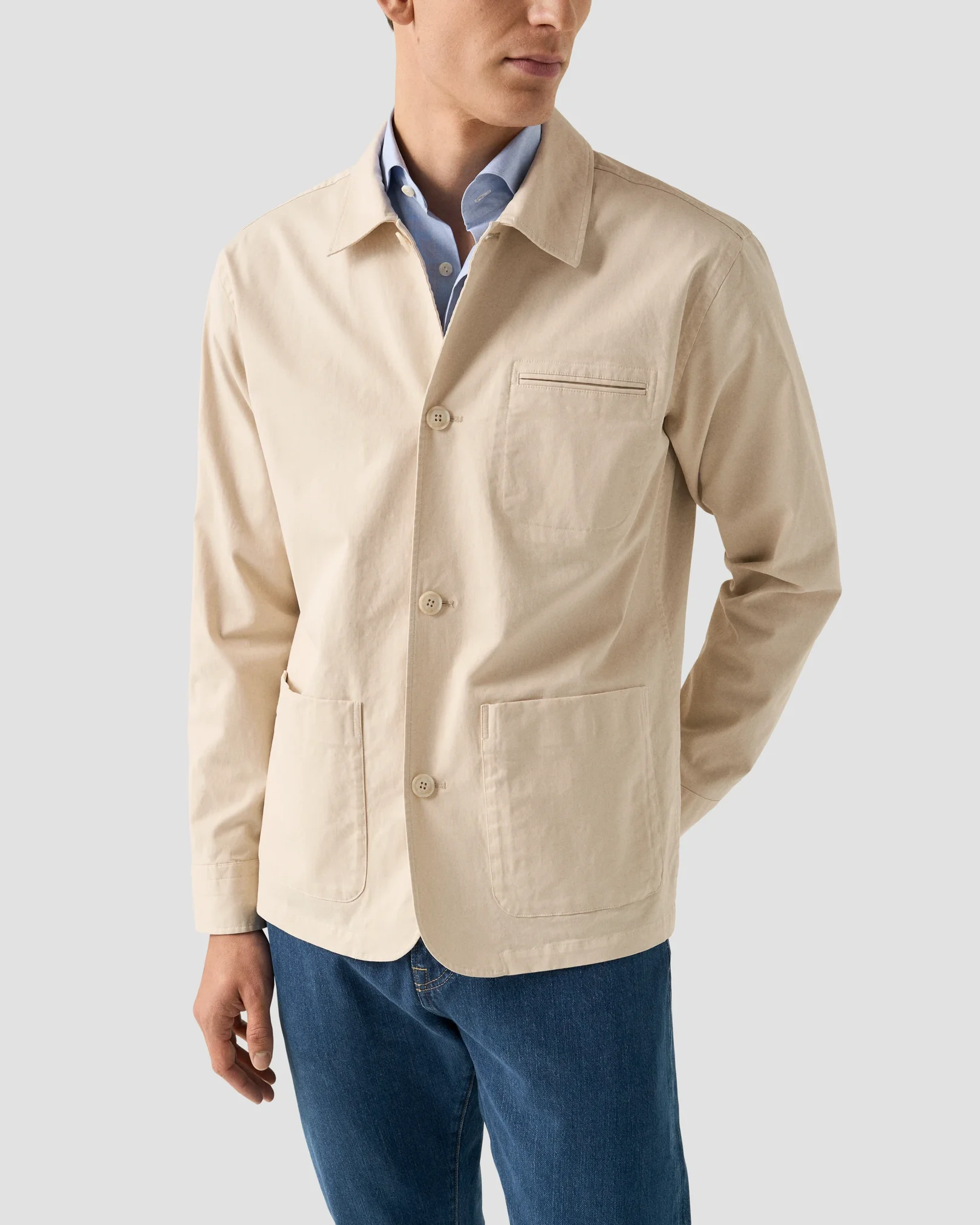 Eton - Light Cotton Chore Jacket