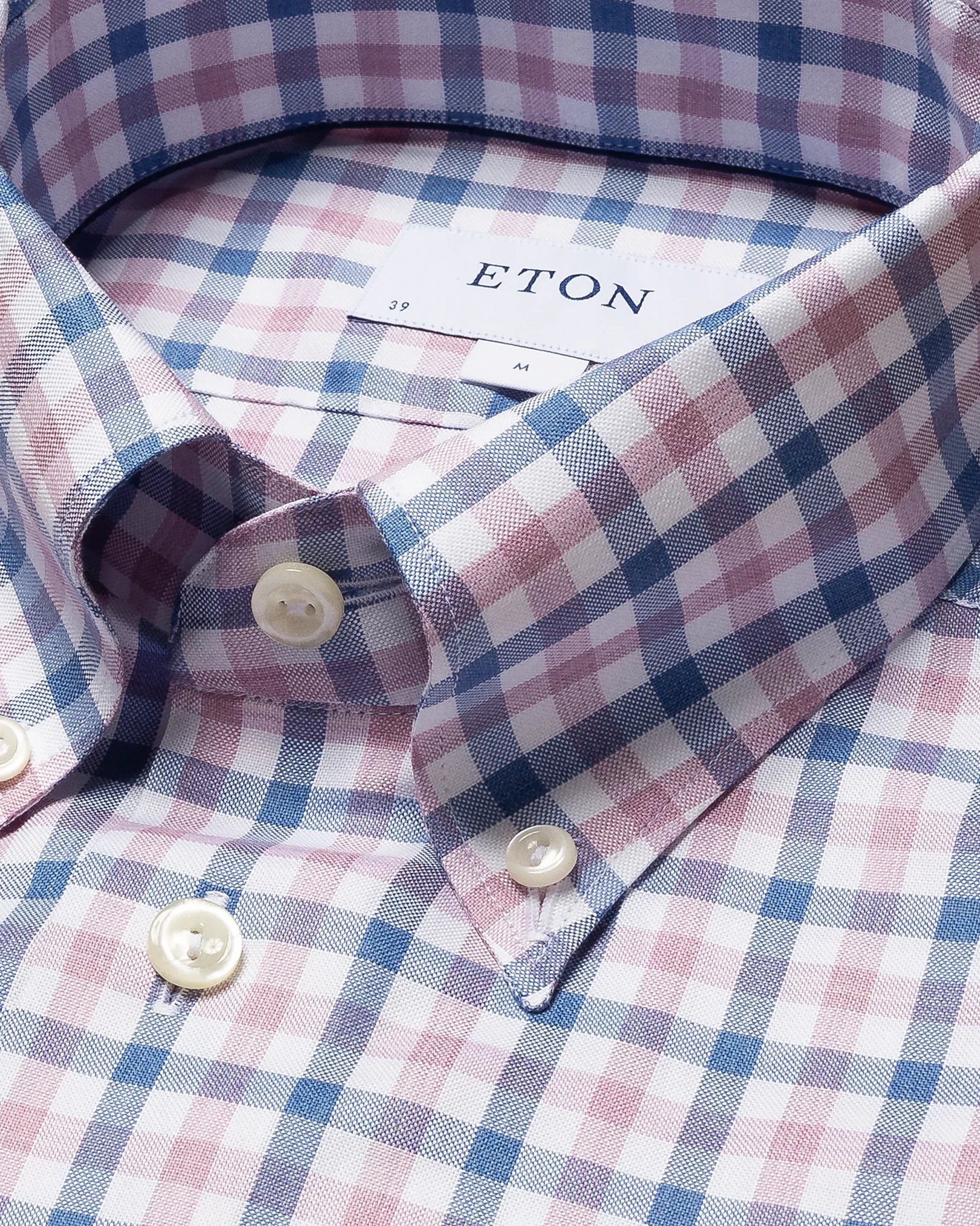 Eton - pink fine oxford button down