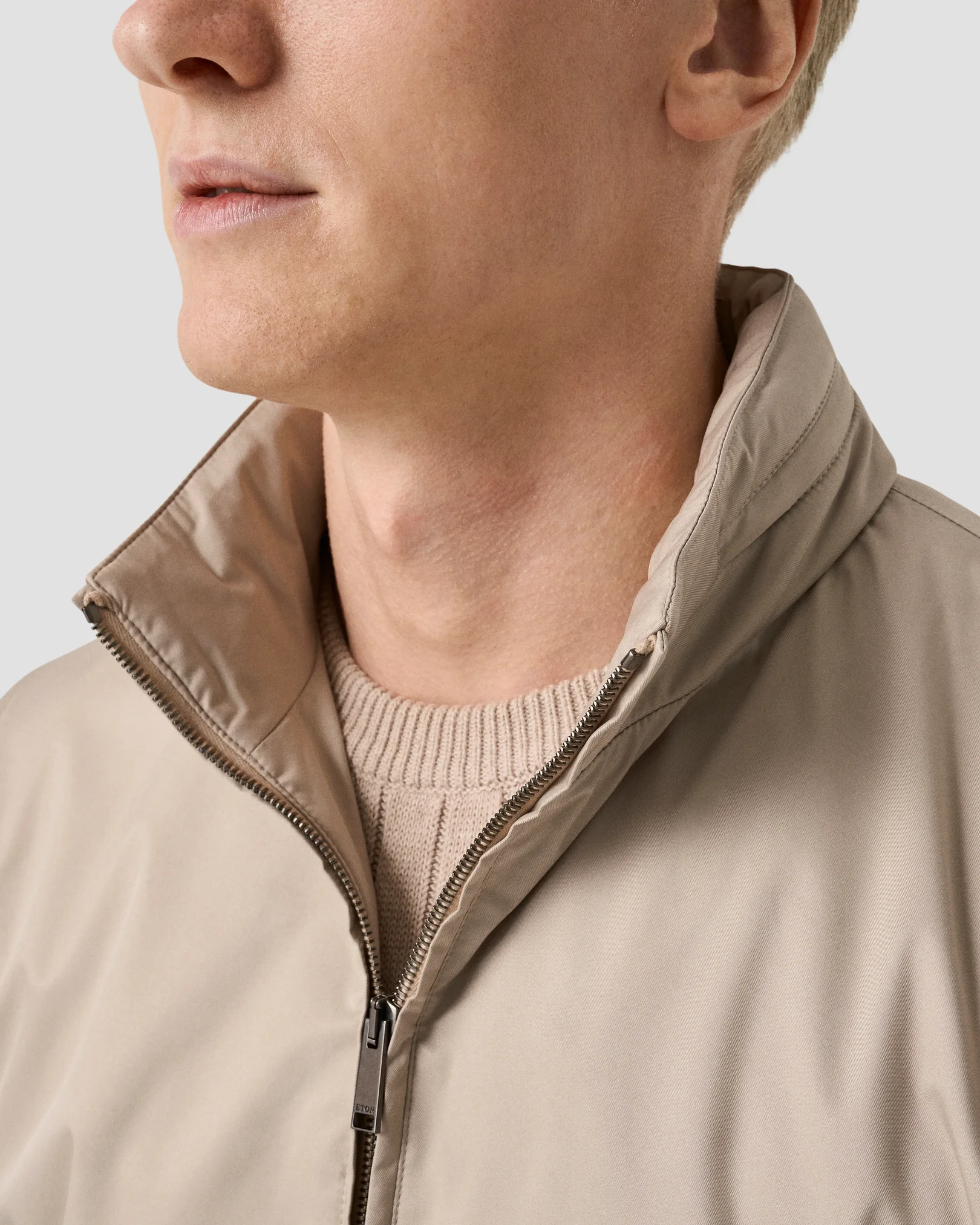 Eton - beige three in one jacket