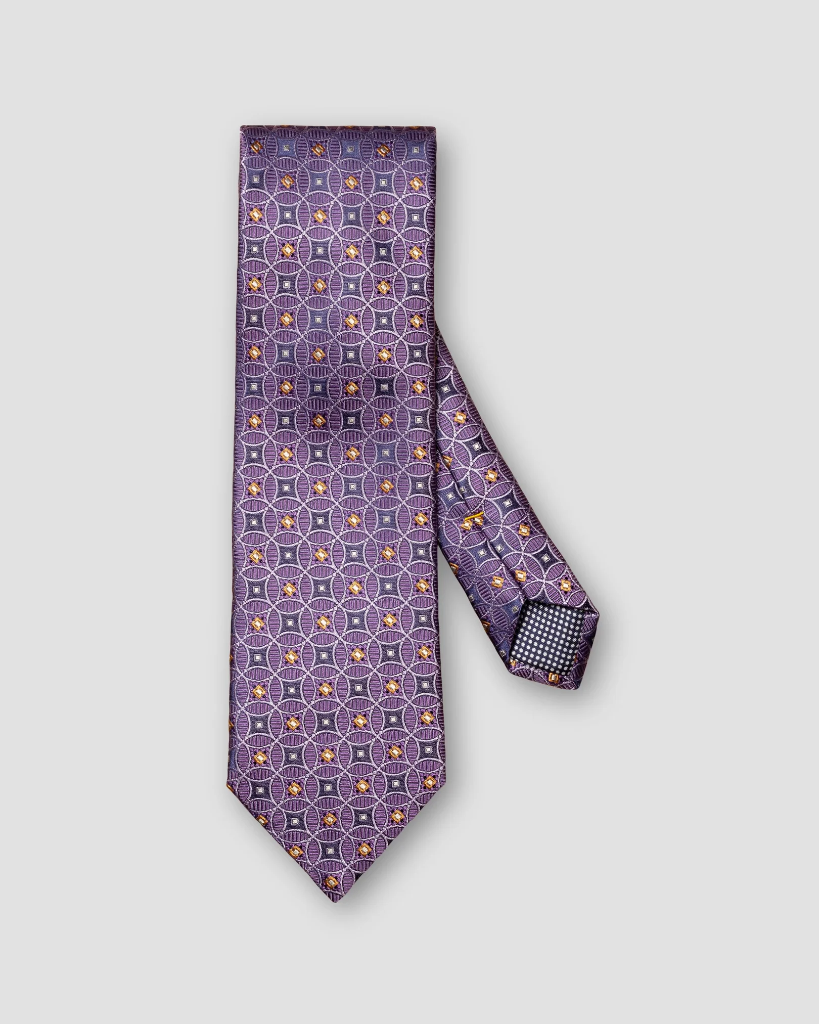 Eton - dark purple silk tie