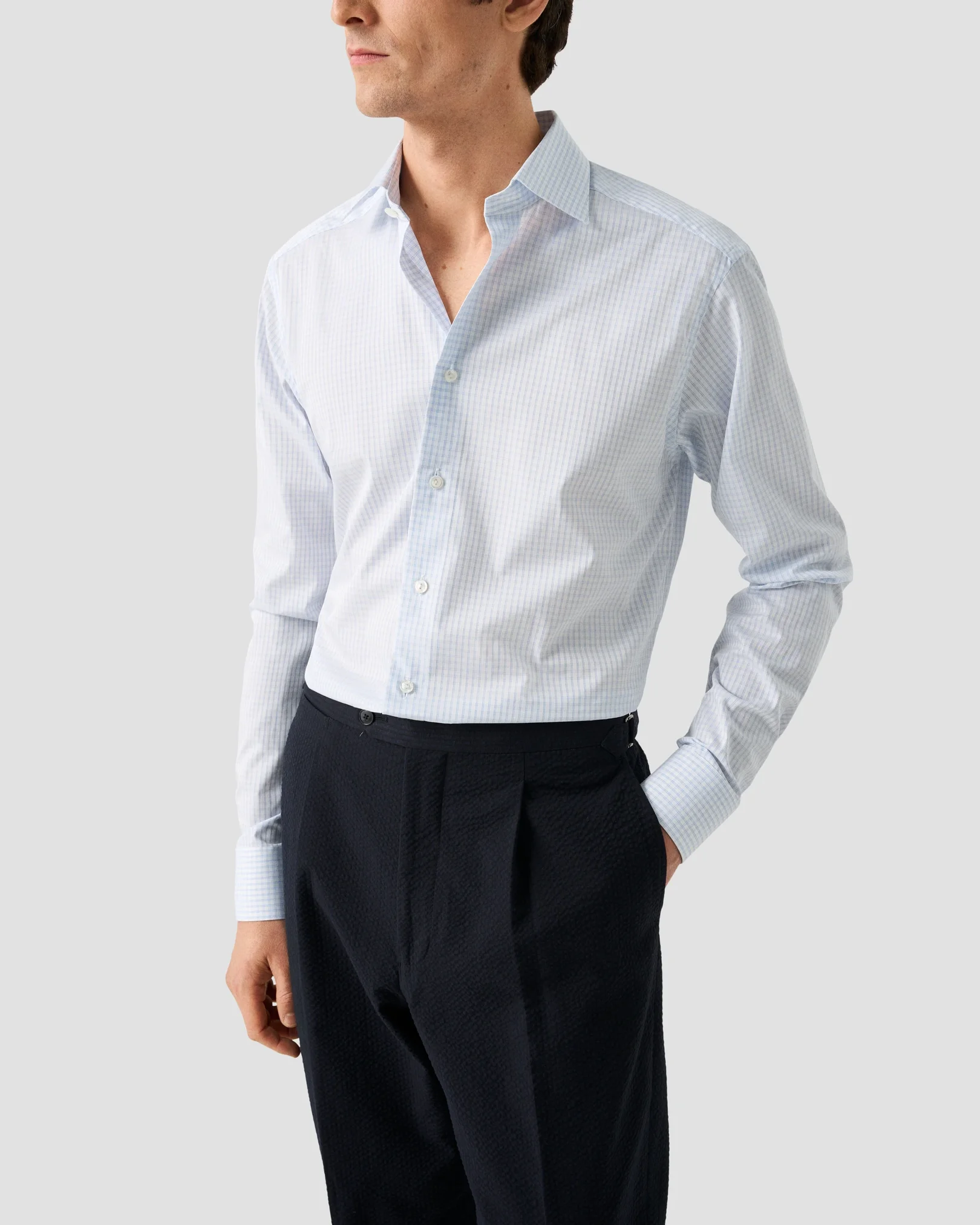 Eton - Check Supima 120 Shirt