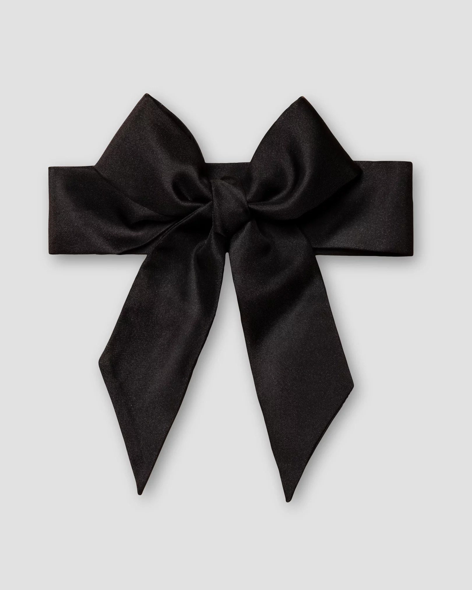 Eton - black silk bow tie unisex