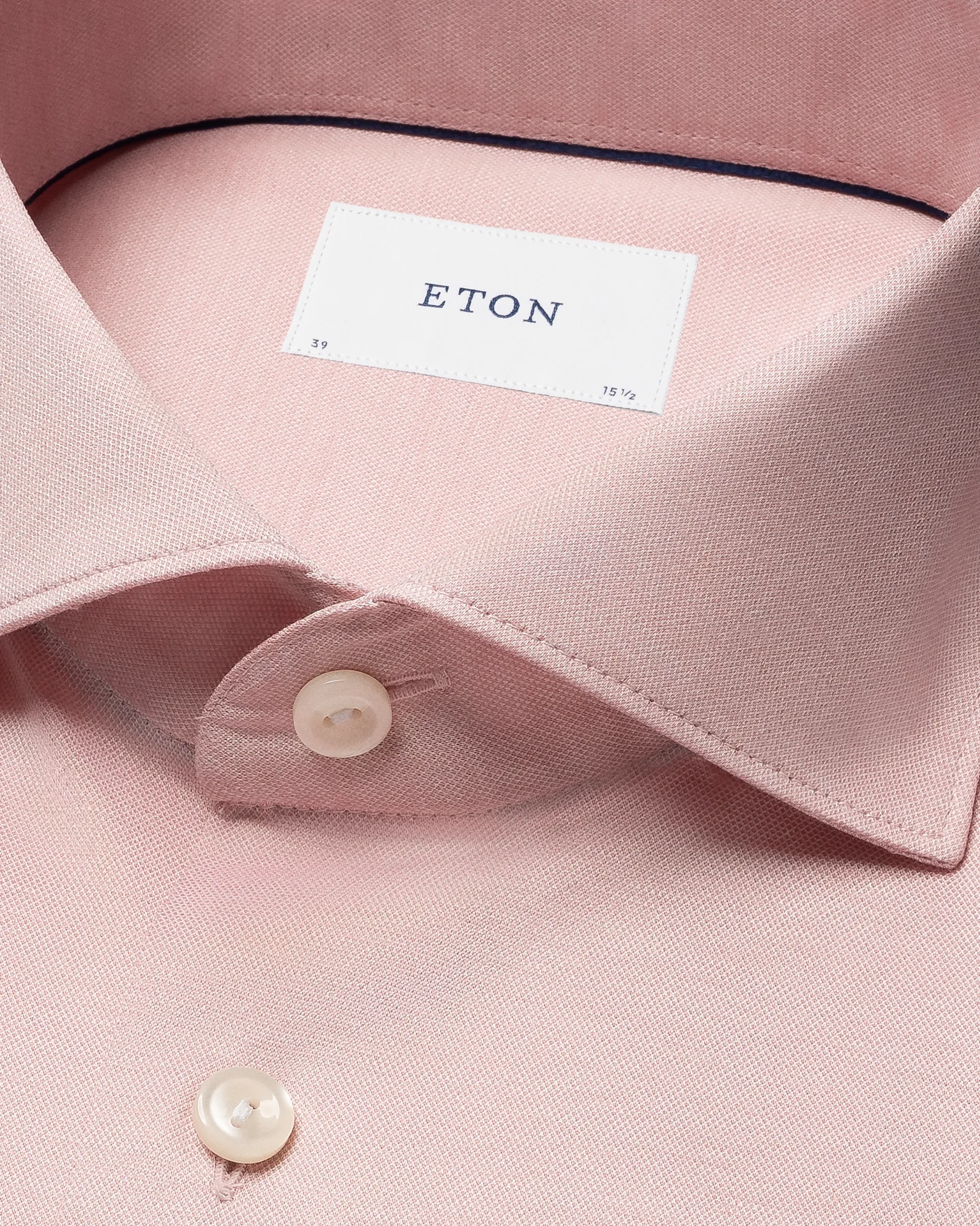 Eton - pink filo di scozia oxford shirt