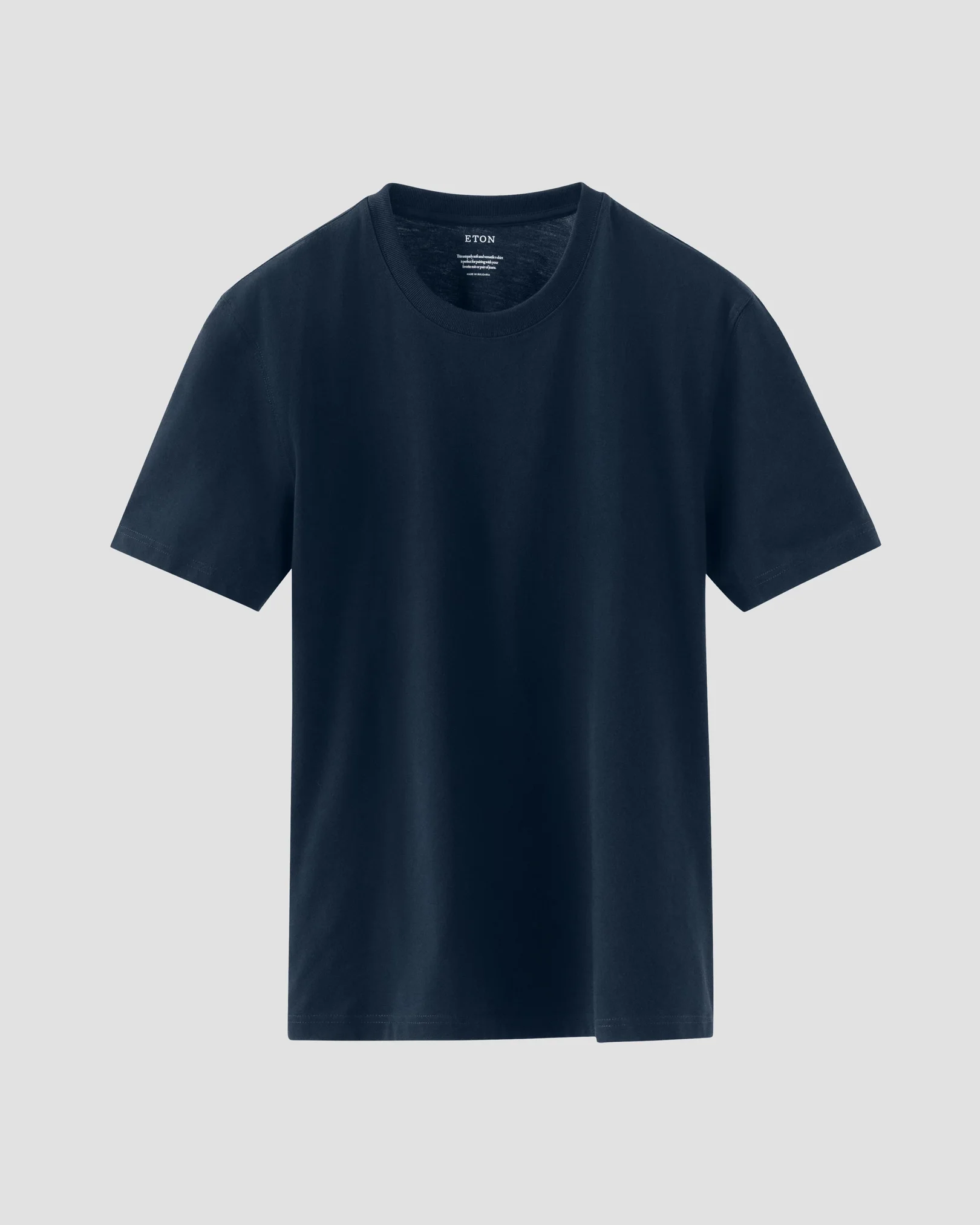 Marinblå t-shirt i supimabomull