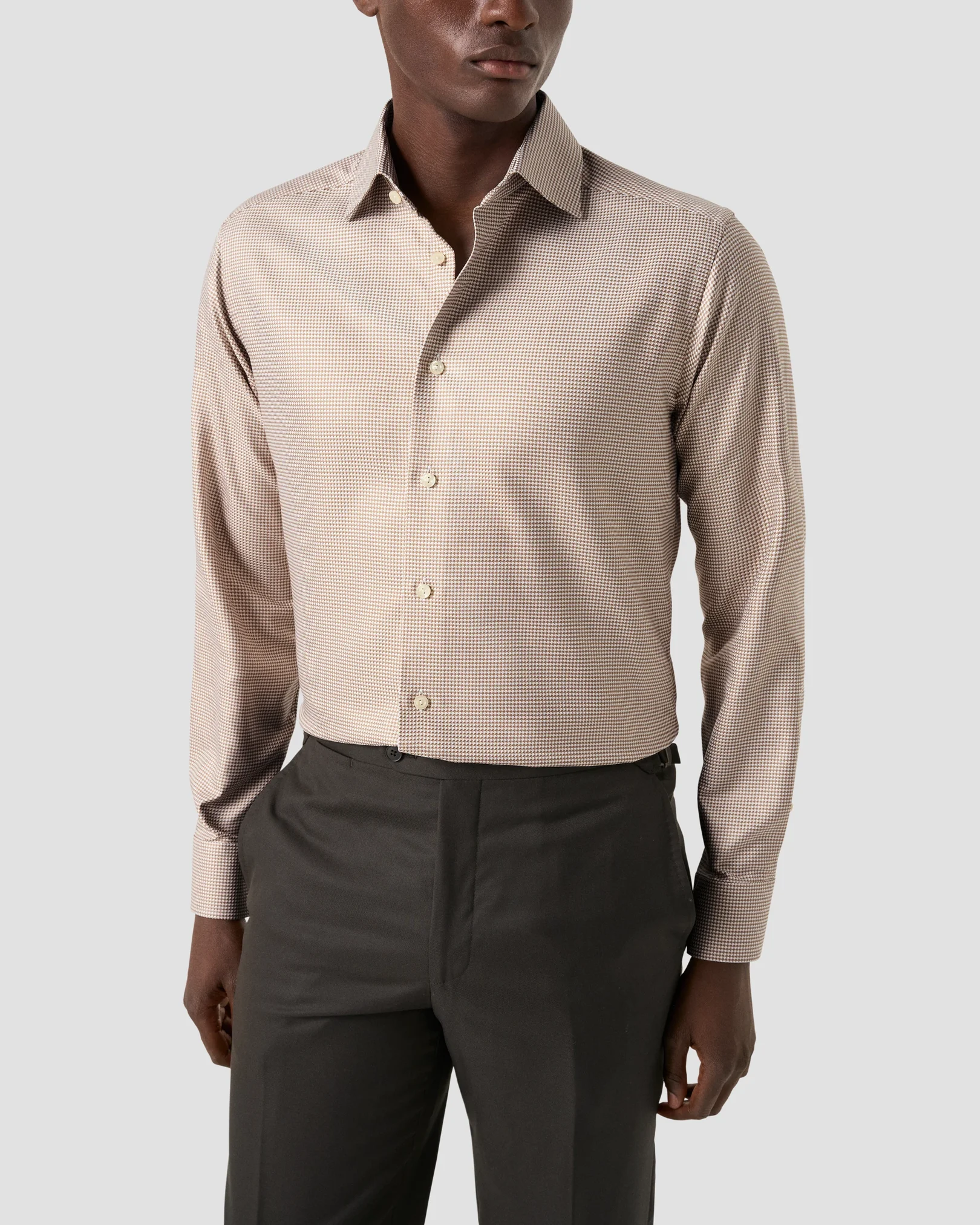 Eton - Houndstooth King Twill Shirt
