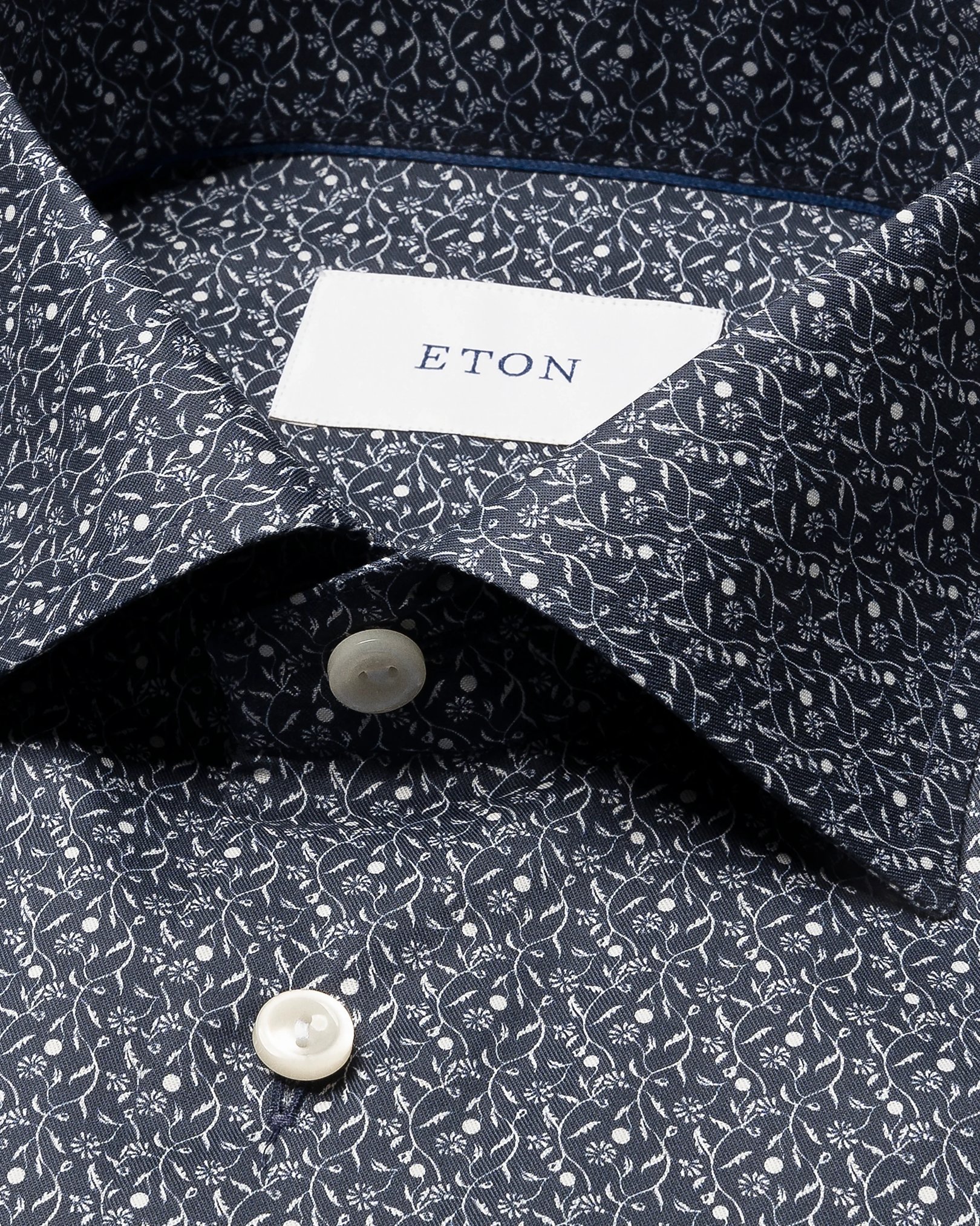 Eton - Floral Signature Twill Shirt