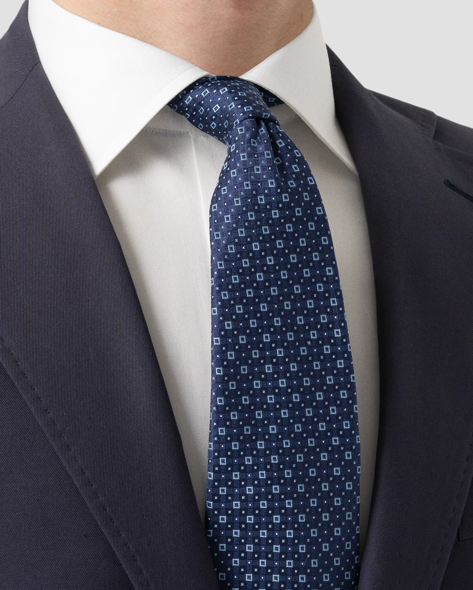 Eton - tie dark blue