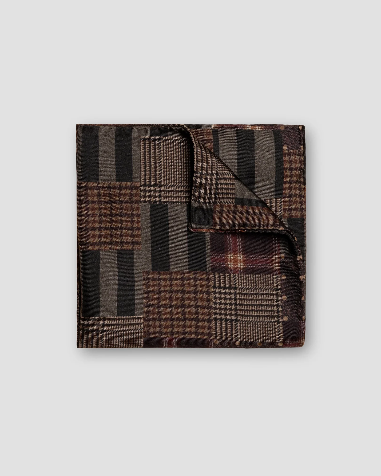 Eton - Dark purple Pocket square