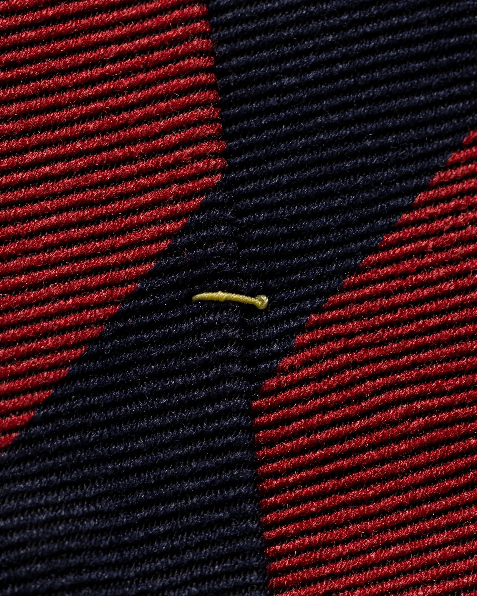 Eton - navy red bold striped tie