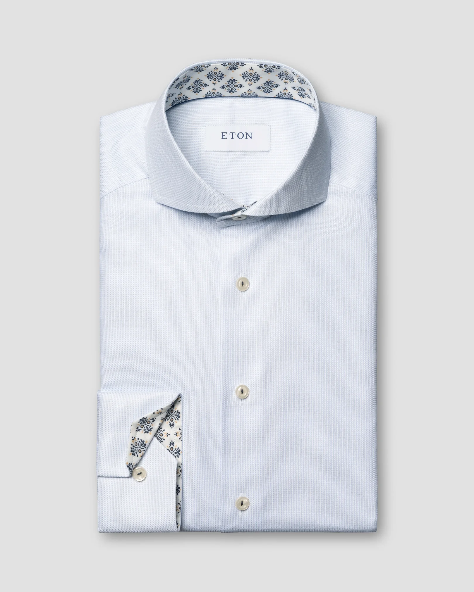 Eton - Semi Solid Cotton TENCEL™ Lyocell Shirt