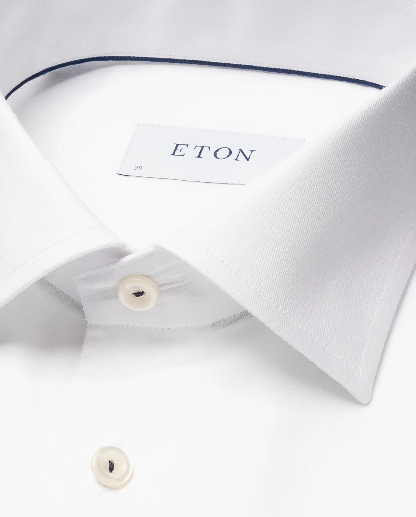 Eton - white fine twill shirt