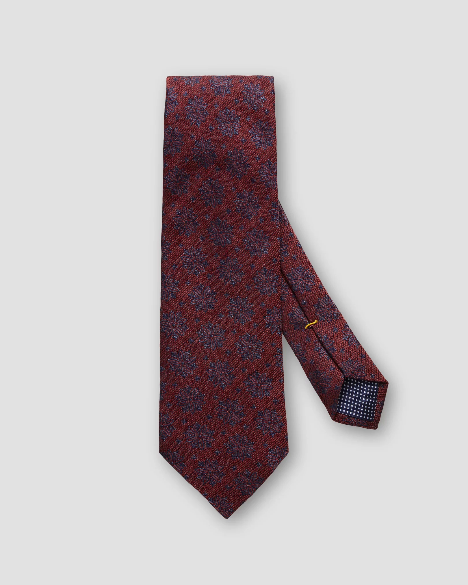 Eton - red floral printed tie