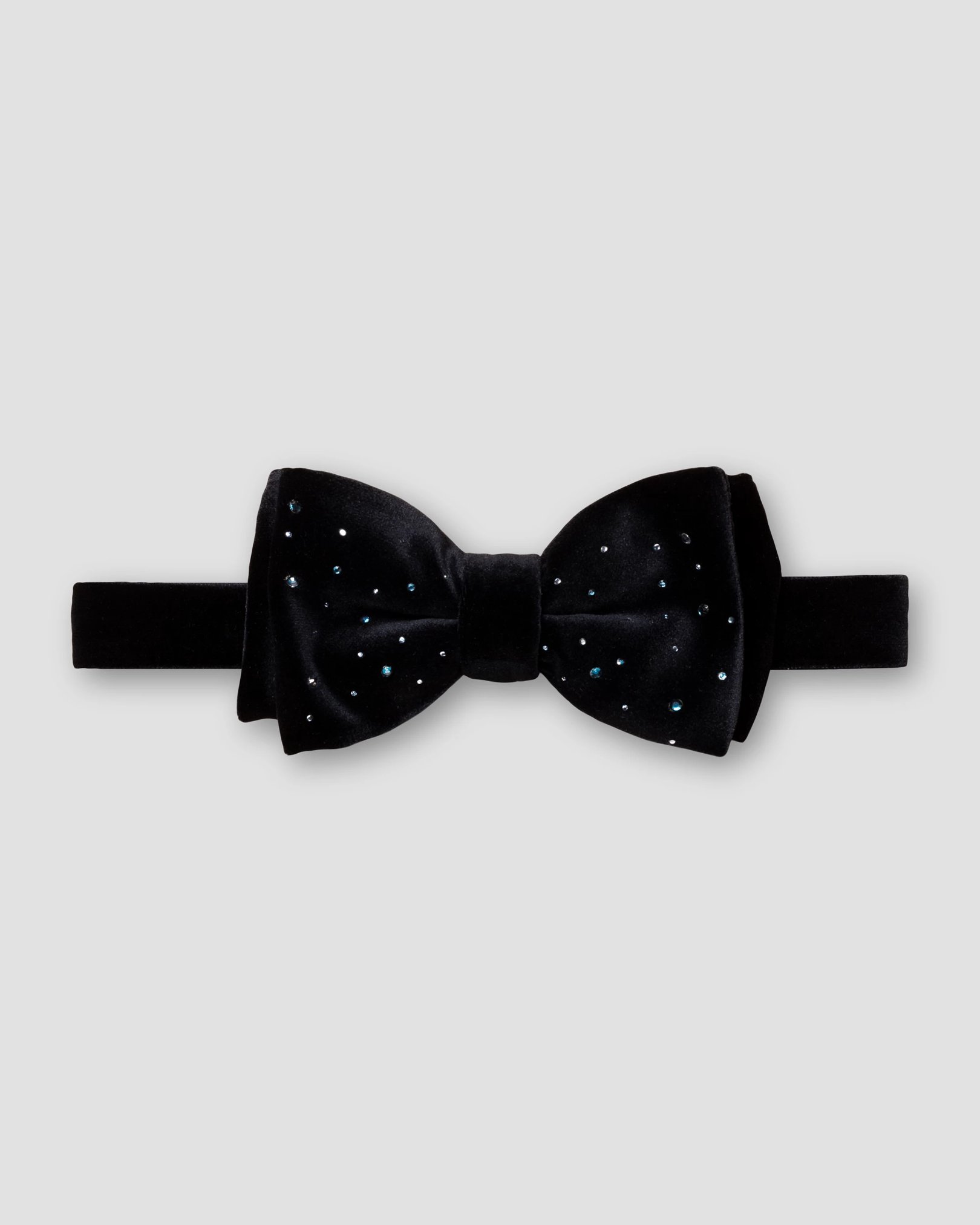 Eton - blue eton bow tie embellished with chrystals from swarowski r ready tied