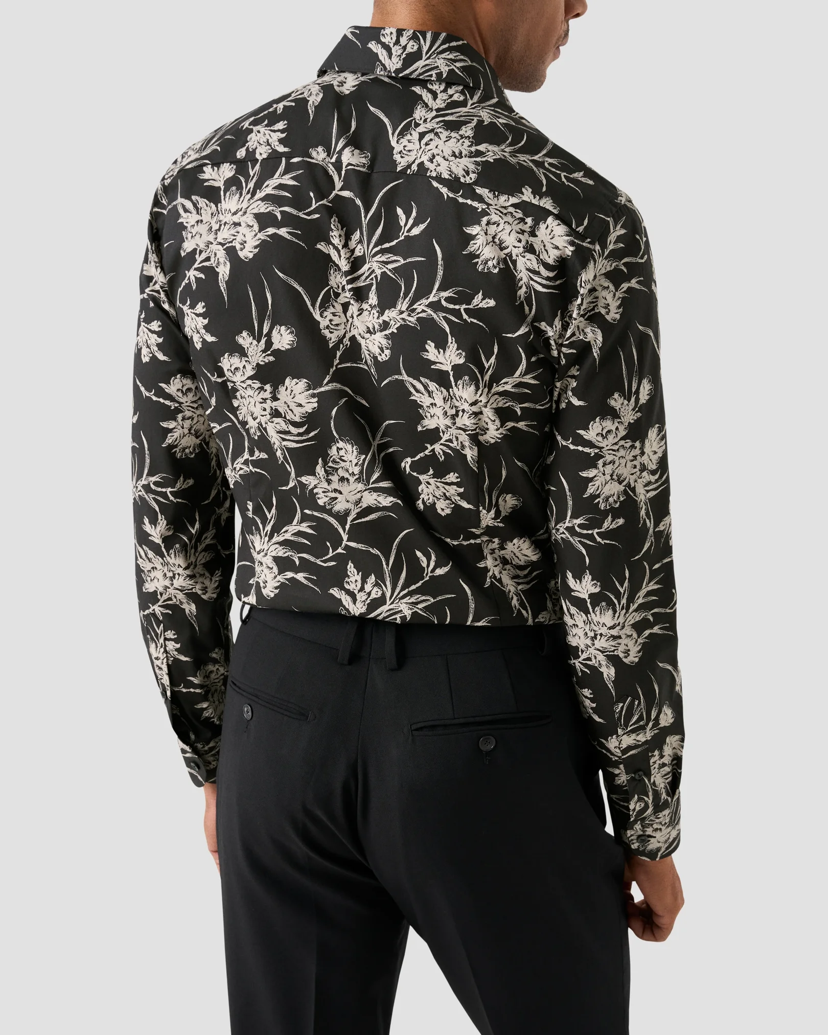 Eton - Floral Signature Twill Shirt