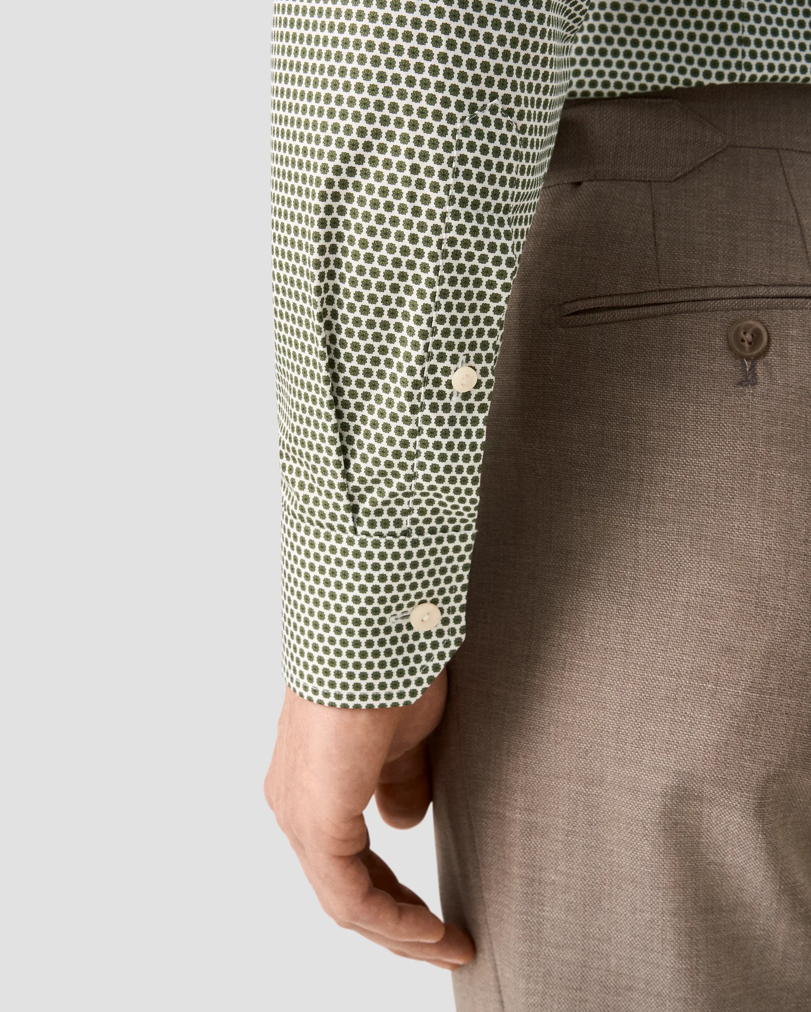 Eton - mid green twill 246