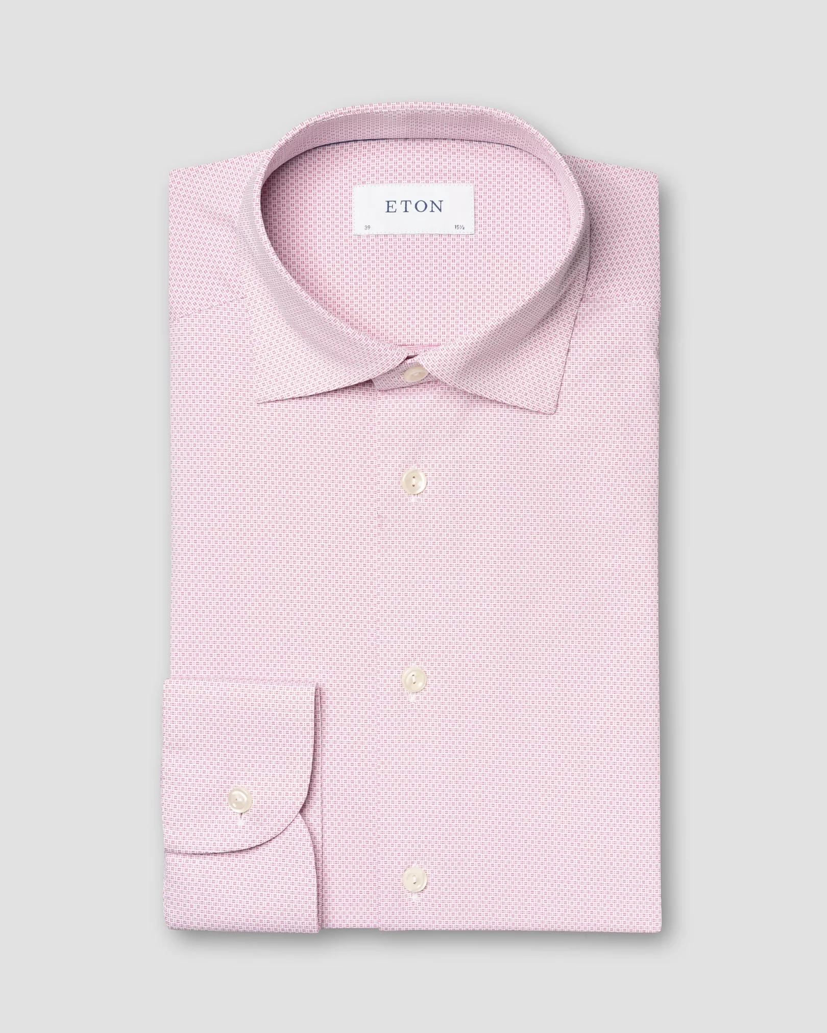 Eton - pink strech shirt