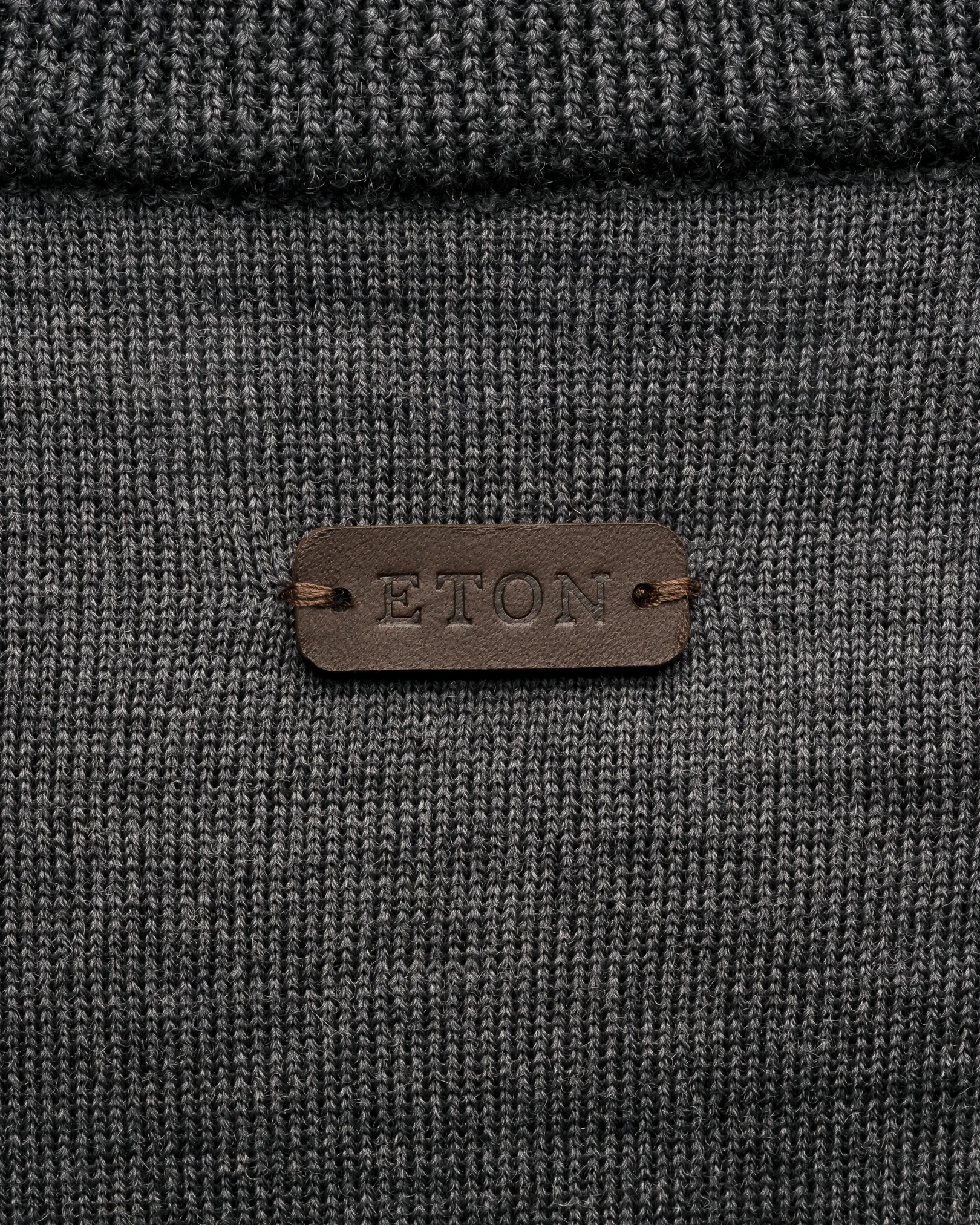 Eton - merino knit crew neck