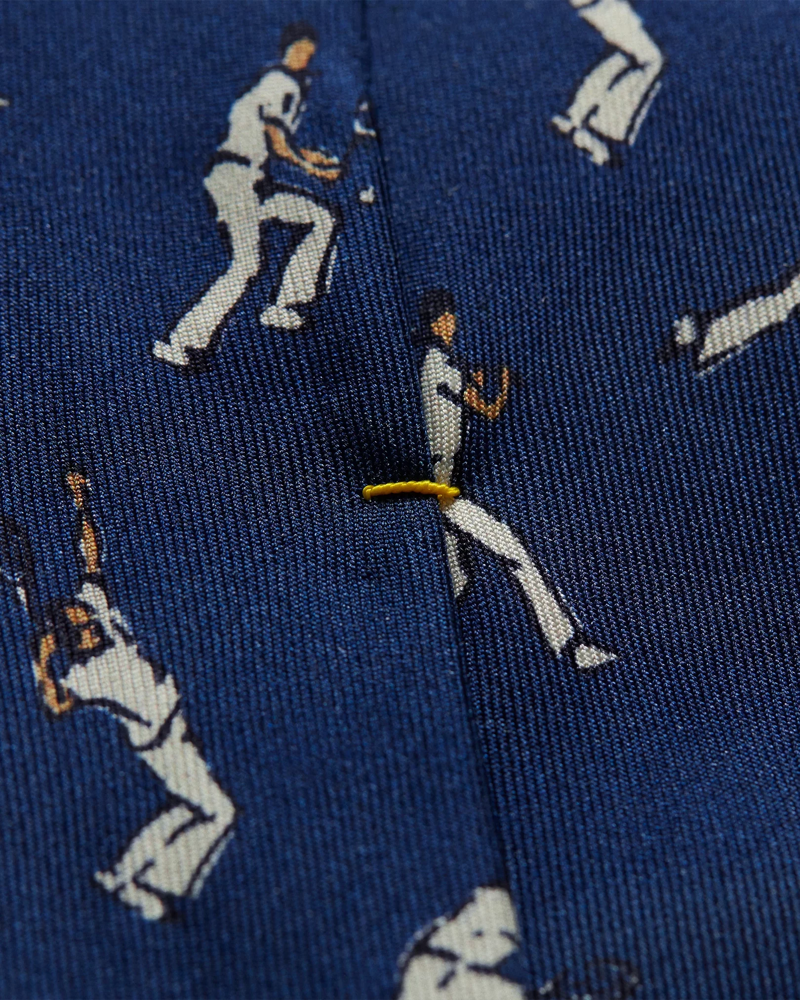 Eton - navy blue bedminton tie