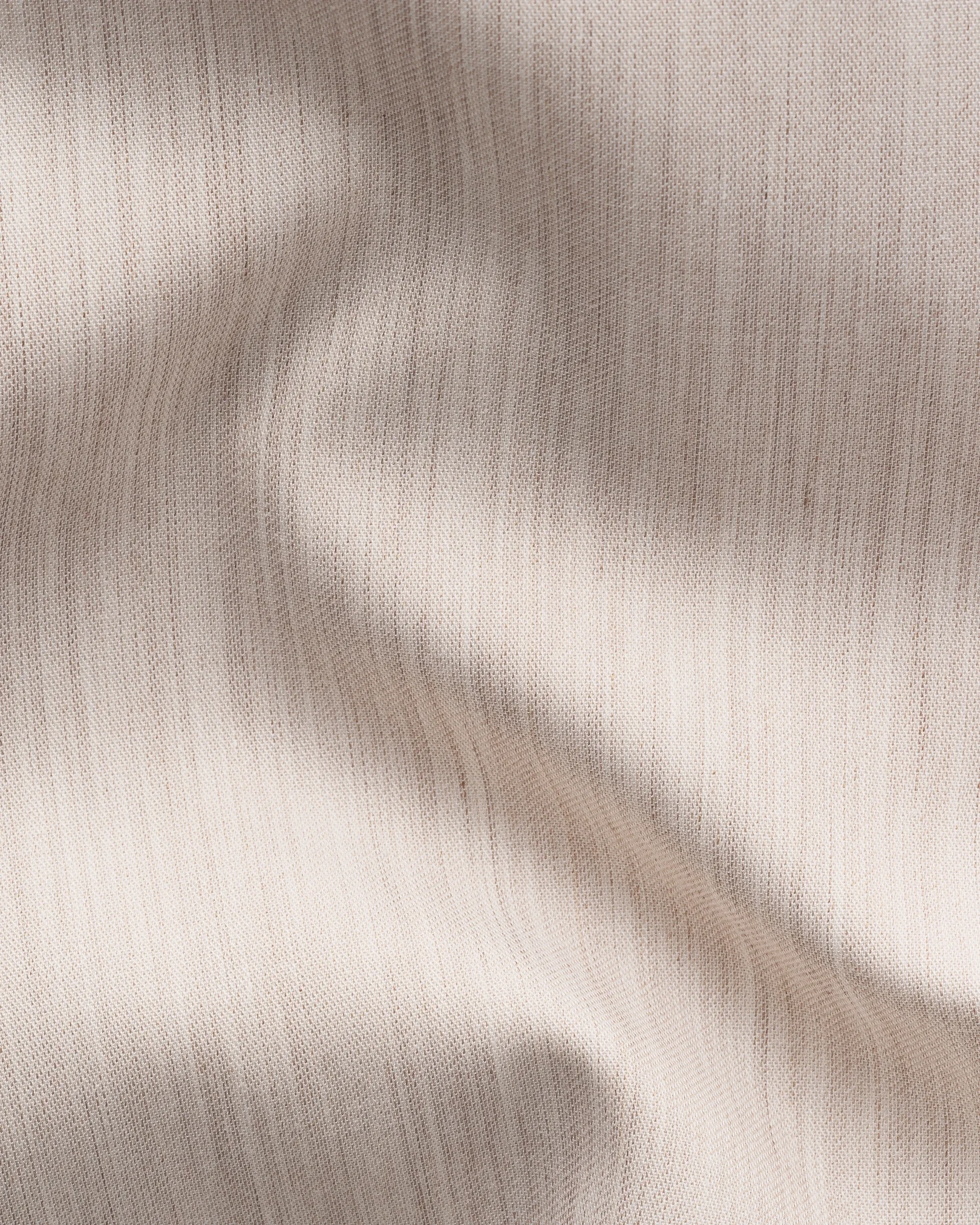 Eton - beige melange fine twill shirt