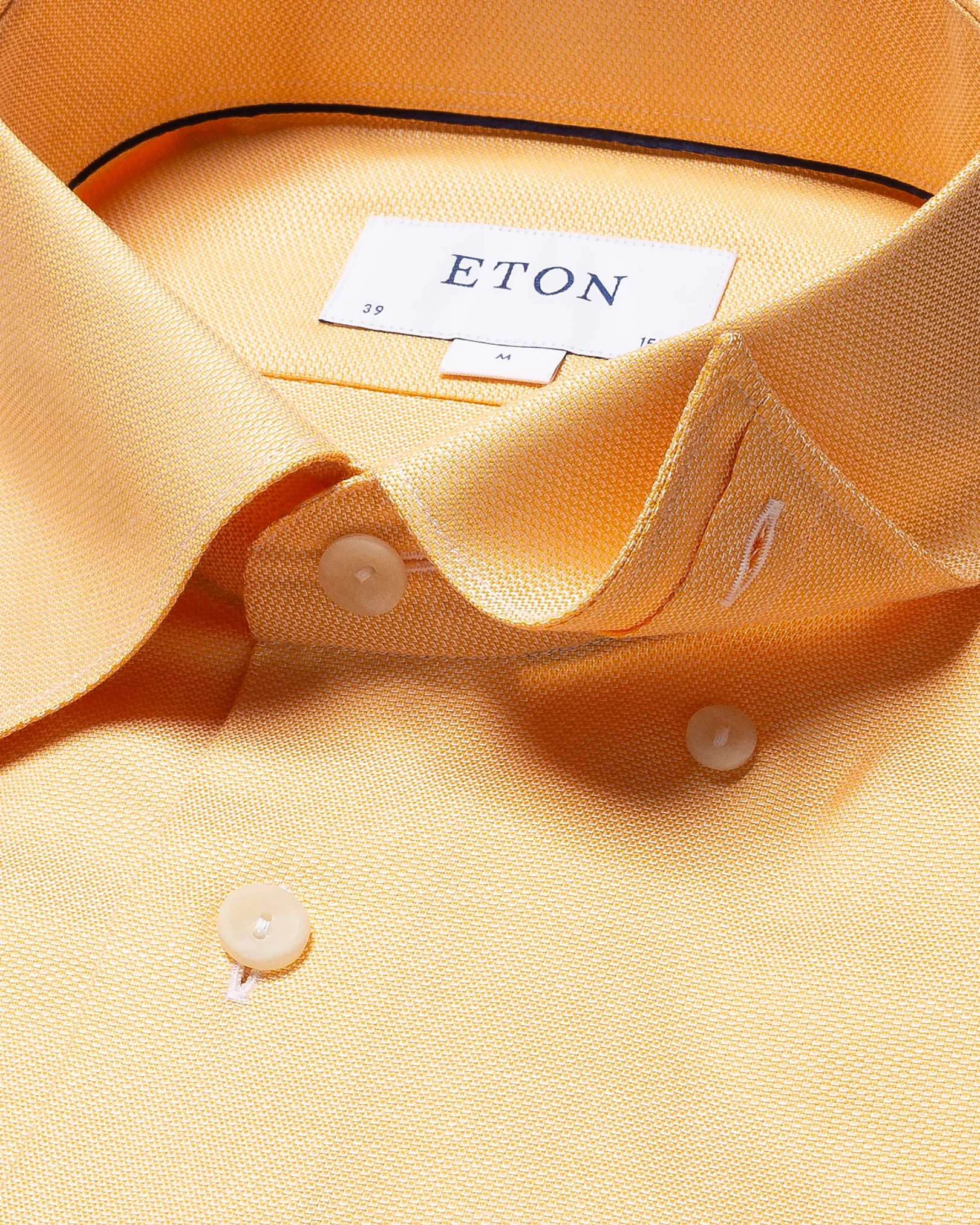 Eton - beige cotton lyocell stretch