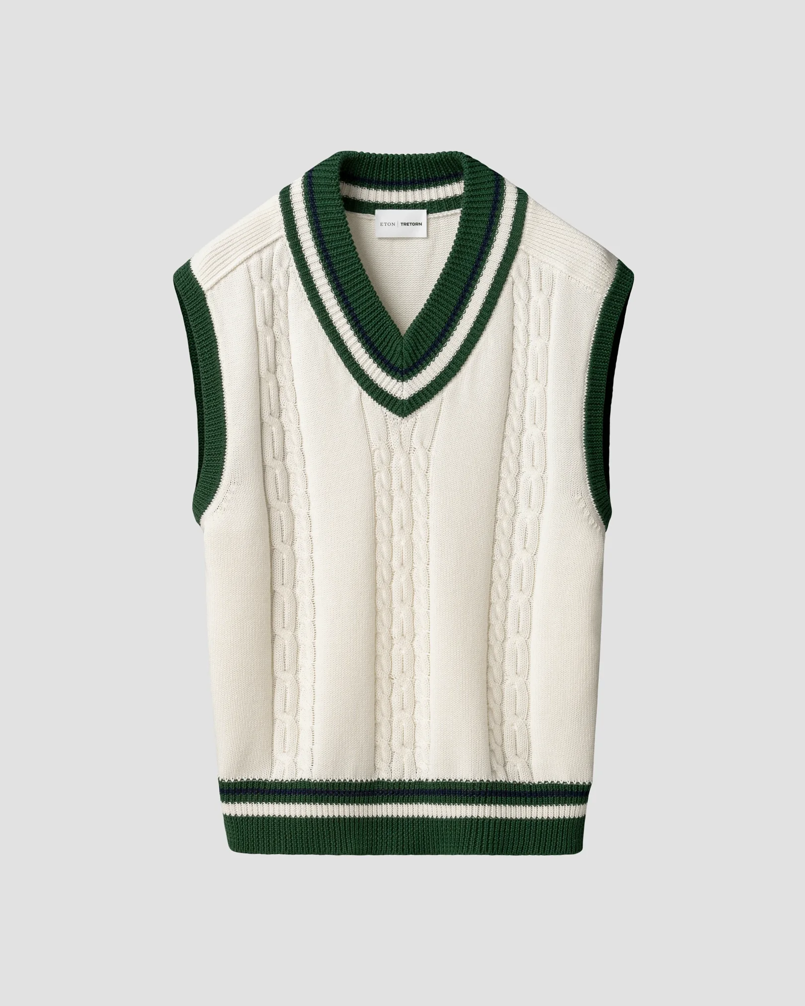 Eton - Eton x Tretorn Cotton V Neck Vest