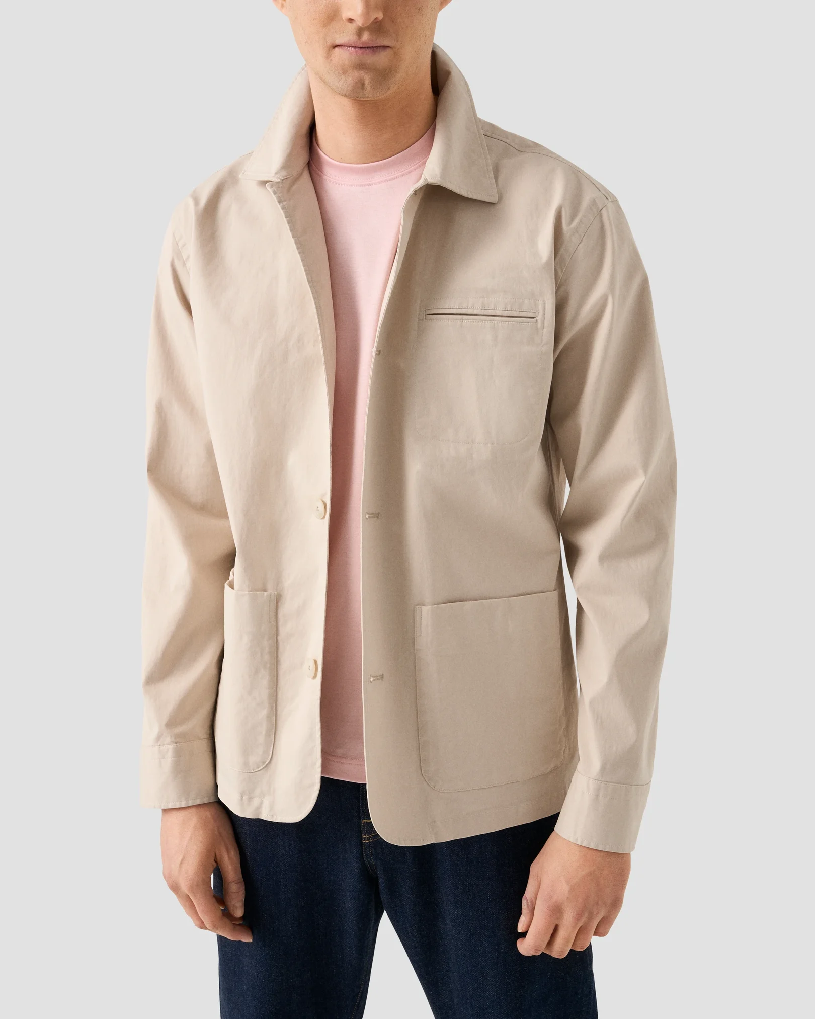 Eton - filo di scozia t shirt pink filo di scozia t shirt