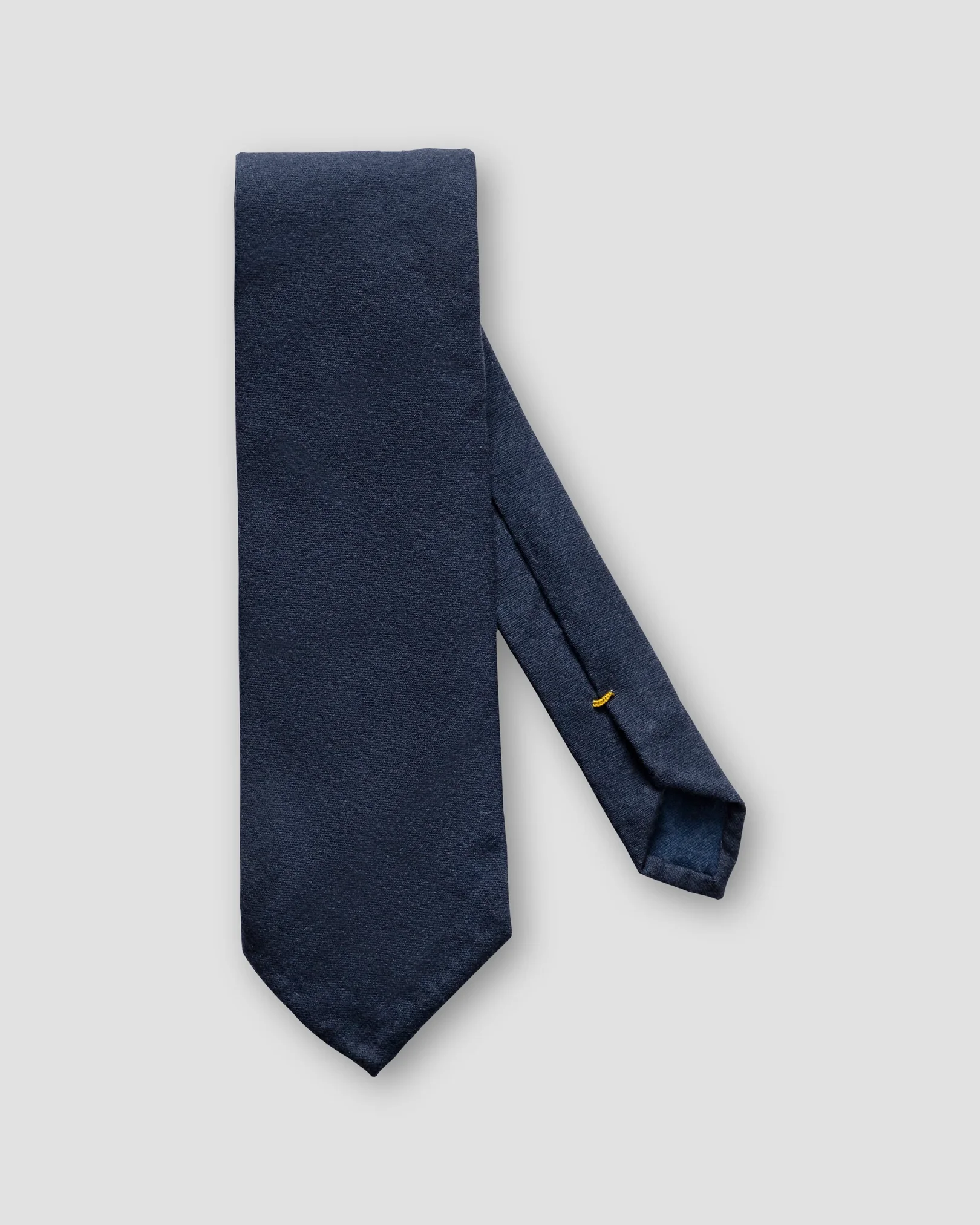 Eton - navy blue double printed tie