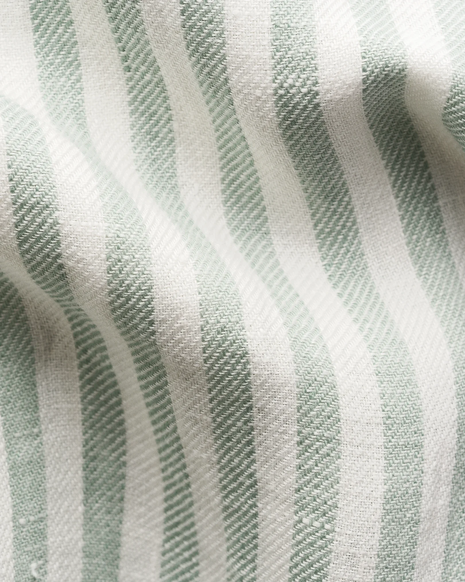 Eton - Striped Linen Twill Shirt