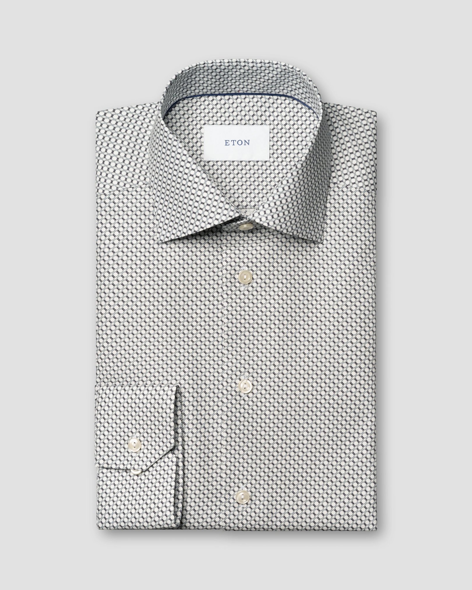 Eton - Geometric Signature Twill Shirt