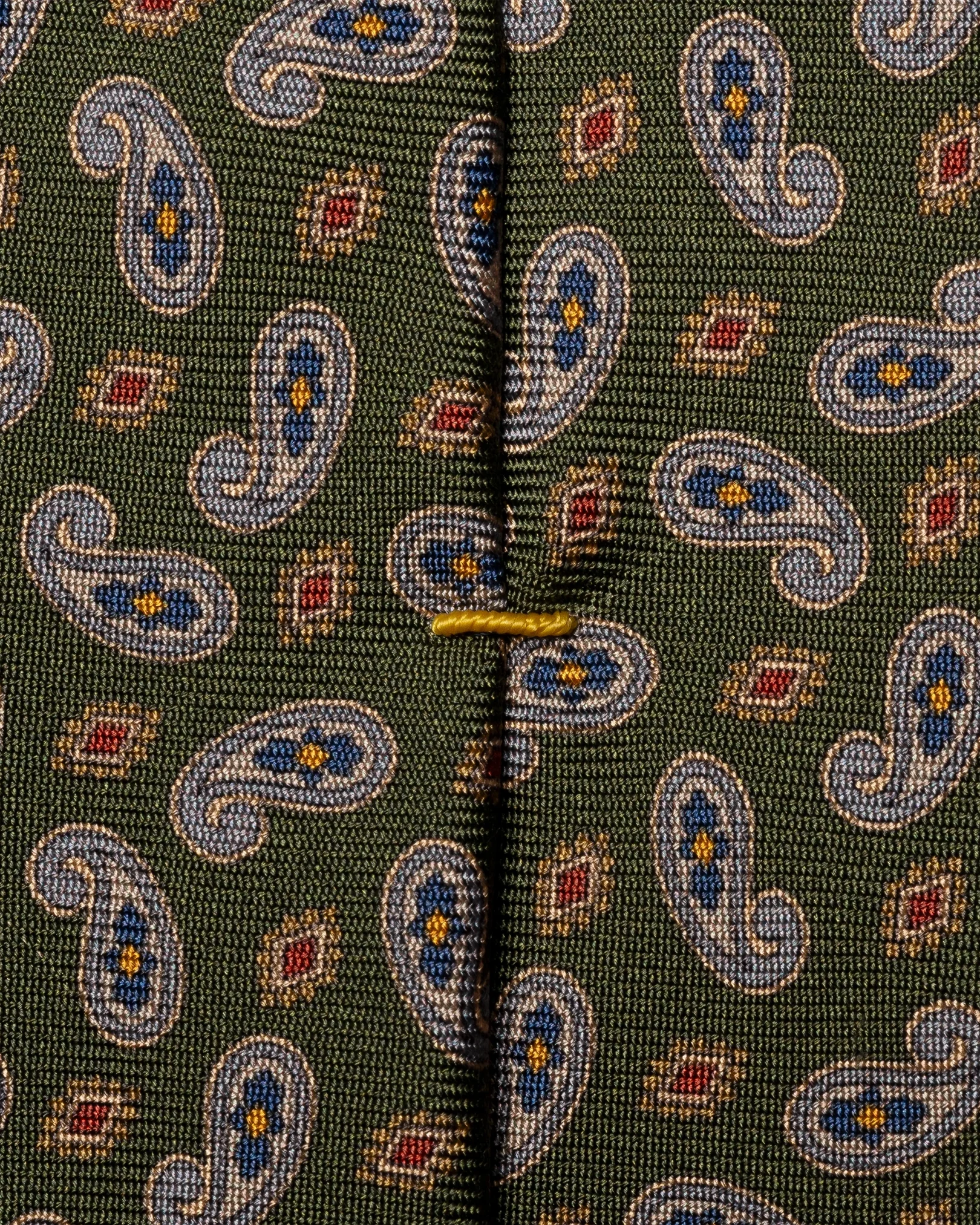 Eton - paisley print 256 silk tie
