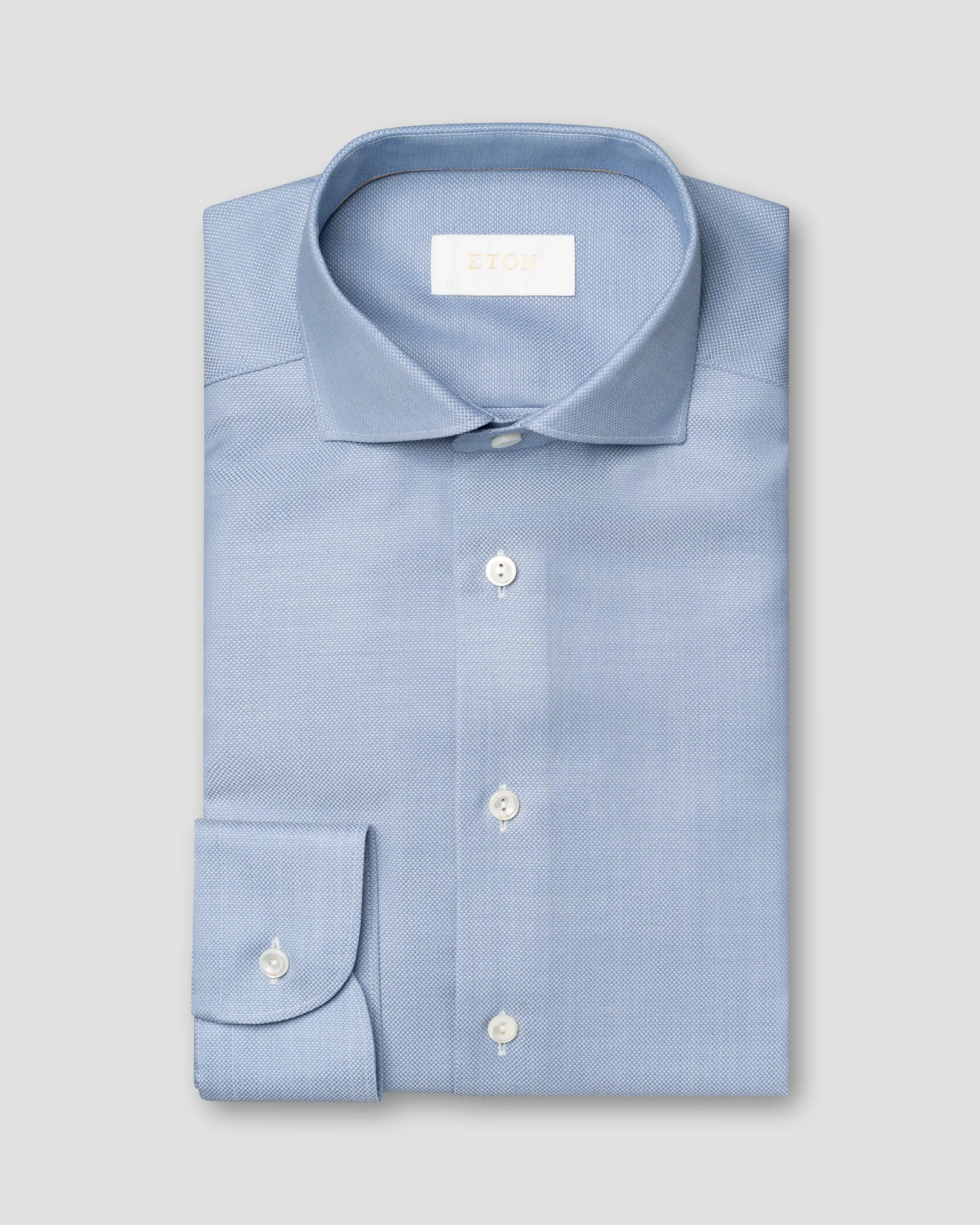 Eton - light blue merino