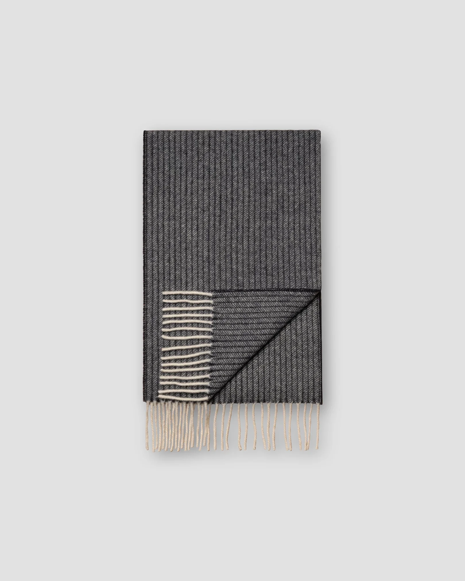 Eton - navy herringbone scarf